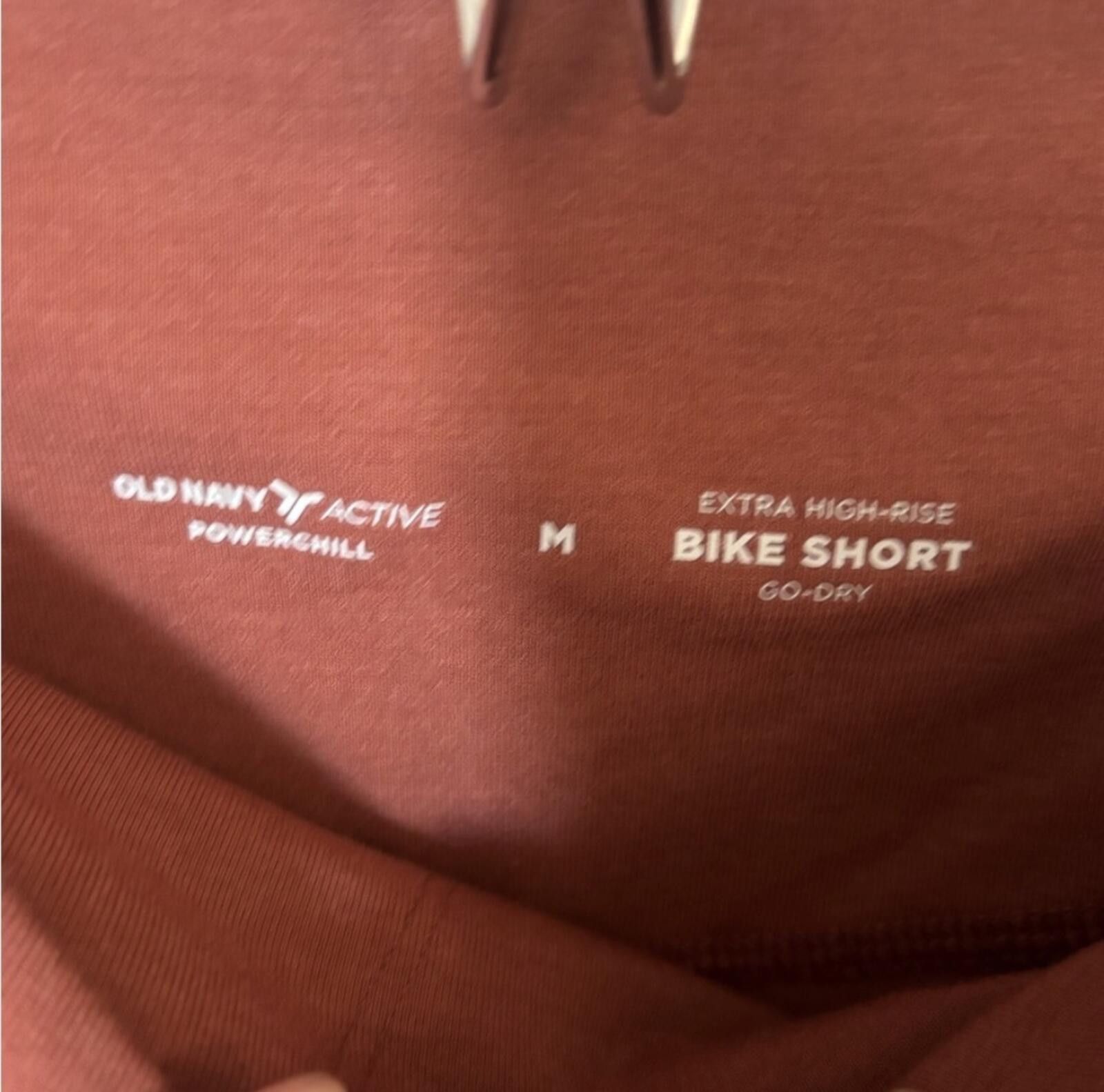 Old Navy (Old Navy) Women's Terracotta Bike Shorts Size 32" / US 10 / IT 46 - 4 Thumbnail