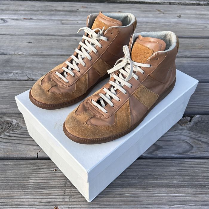 Maison Margiela Margiela German trainer sneakers | Grailed