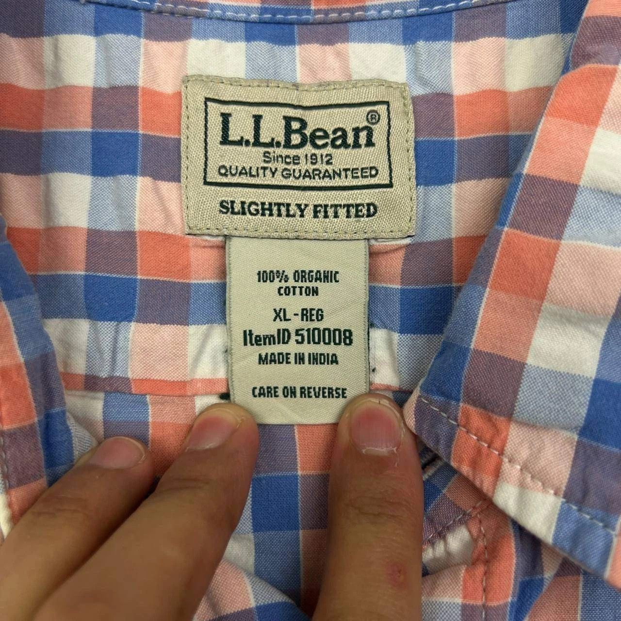 L.L. Bean L.L. Bean Button Up Shirt Men Flannel Plaid Cotton XL Size US XL / EU 56 / 4 - 3 Thumbnail