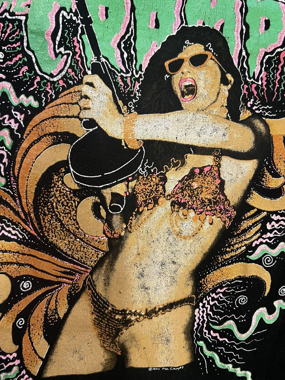 The cramps 1990 tour tshirt