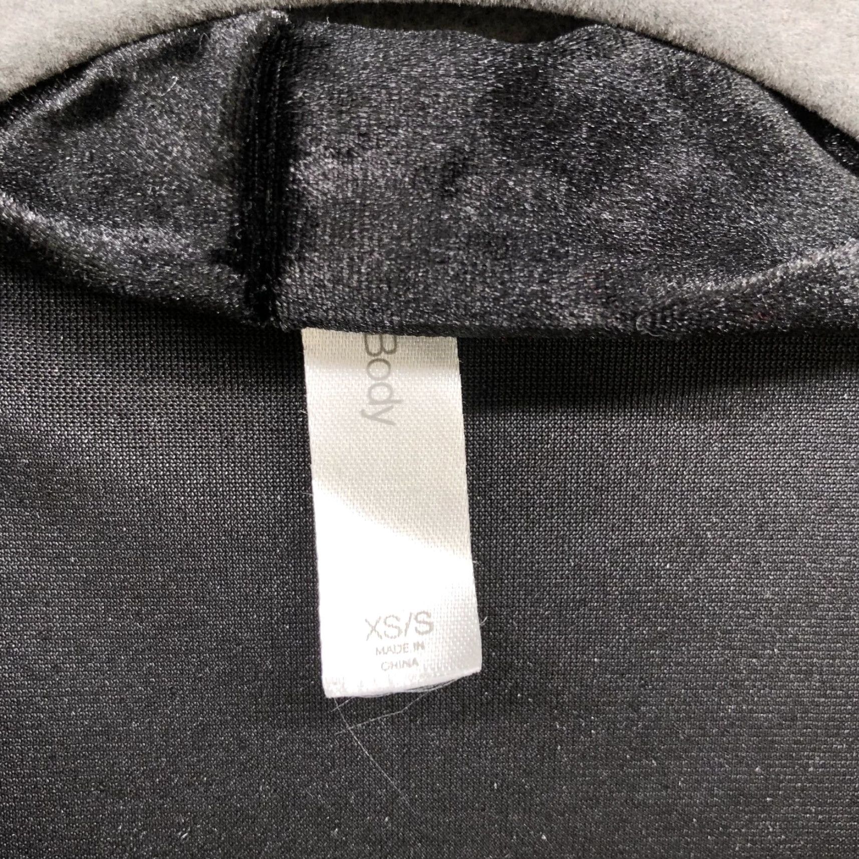 Gap Gap Velvet Robe Womens S Black Tie Waist Longline Kimono Lounge, Bag Body, 3/4 Sleeve, Polyester, Fall Winter, Robe, Regular, XS/S Size ONE SIZE - 5 Thumbnail