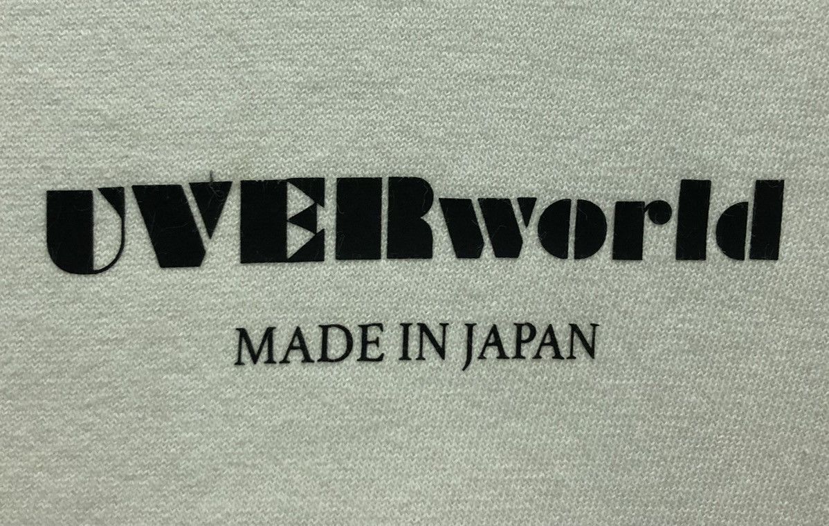 Vintage Vintage UVERworld Made In Japan T-Shirt Size US L / EU 52-54 / 3 - 3 Thumbnail