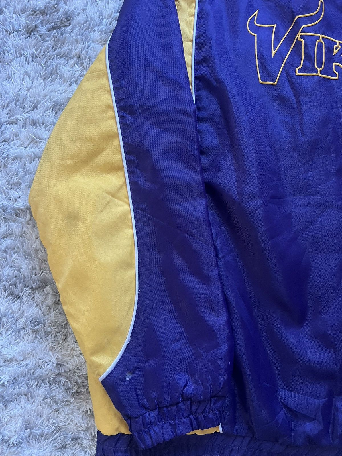 NFL × Sports Specialties NFL Minnesota Vikings Zip Up Jacket Size US XL / EU 56 / 4 - 9 Thumbnail
