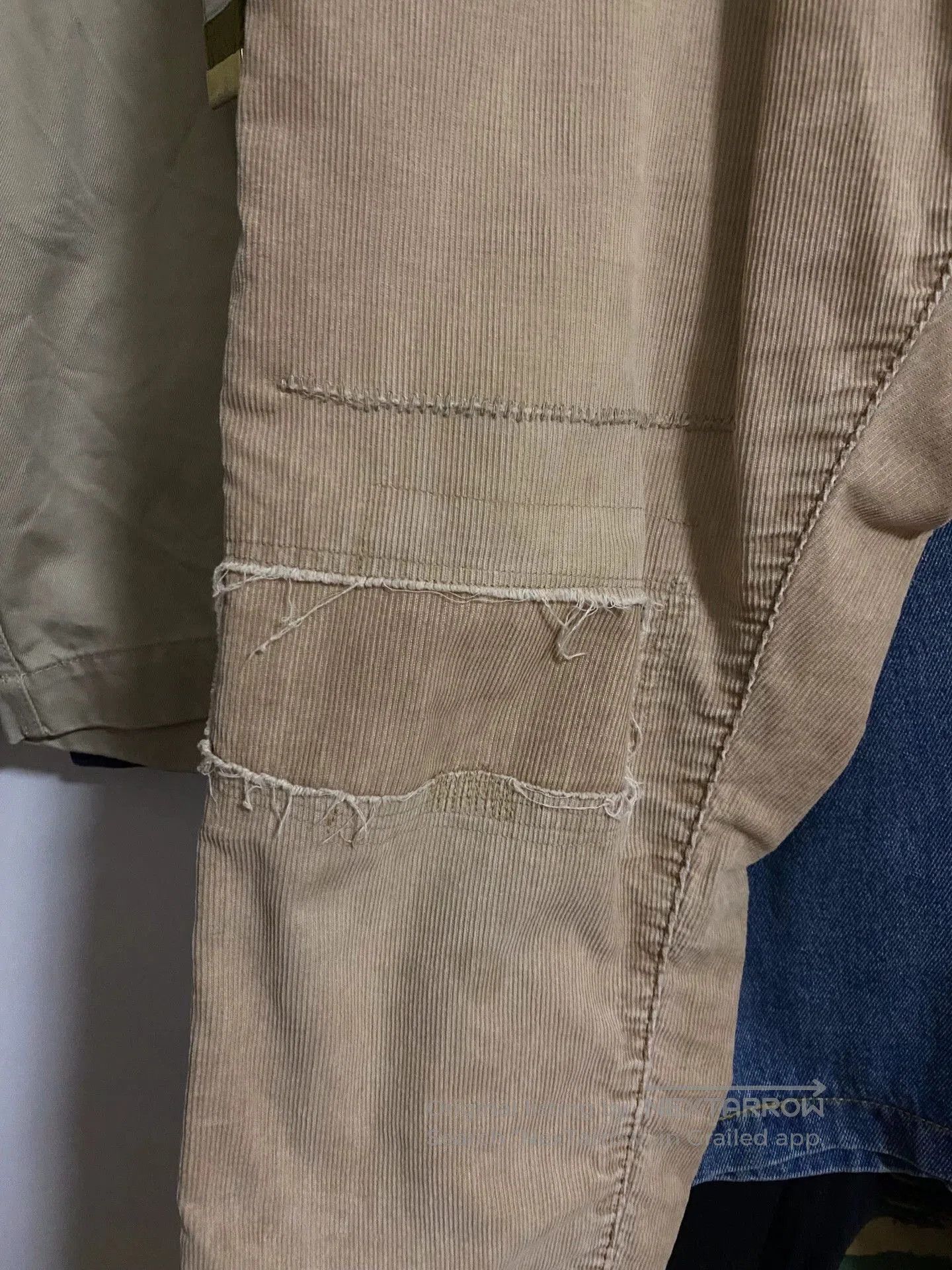 Vanquish light khaki corduroy casual pants. Size US 30 / EU 46 - 3 Thumbnail