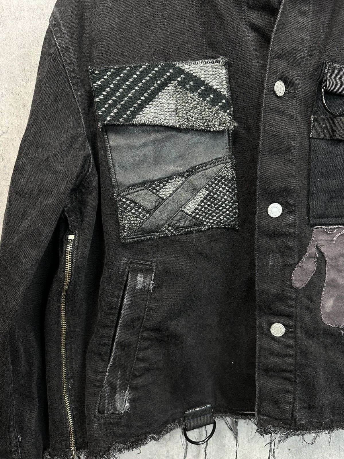 Other Cropped Cargo Pocket Denim Jacket Size US XL / EU 56 / 4 - 4 Thumbnail