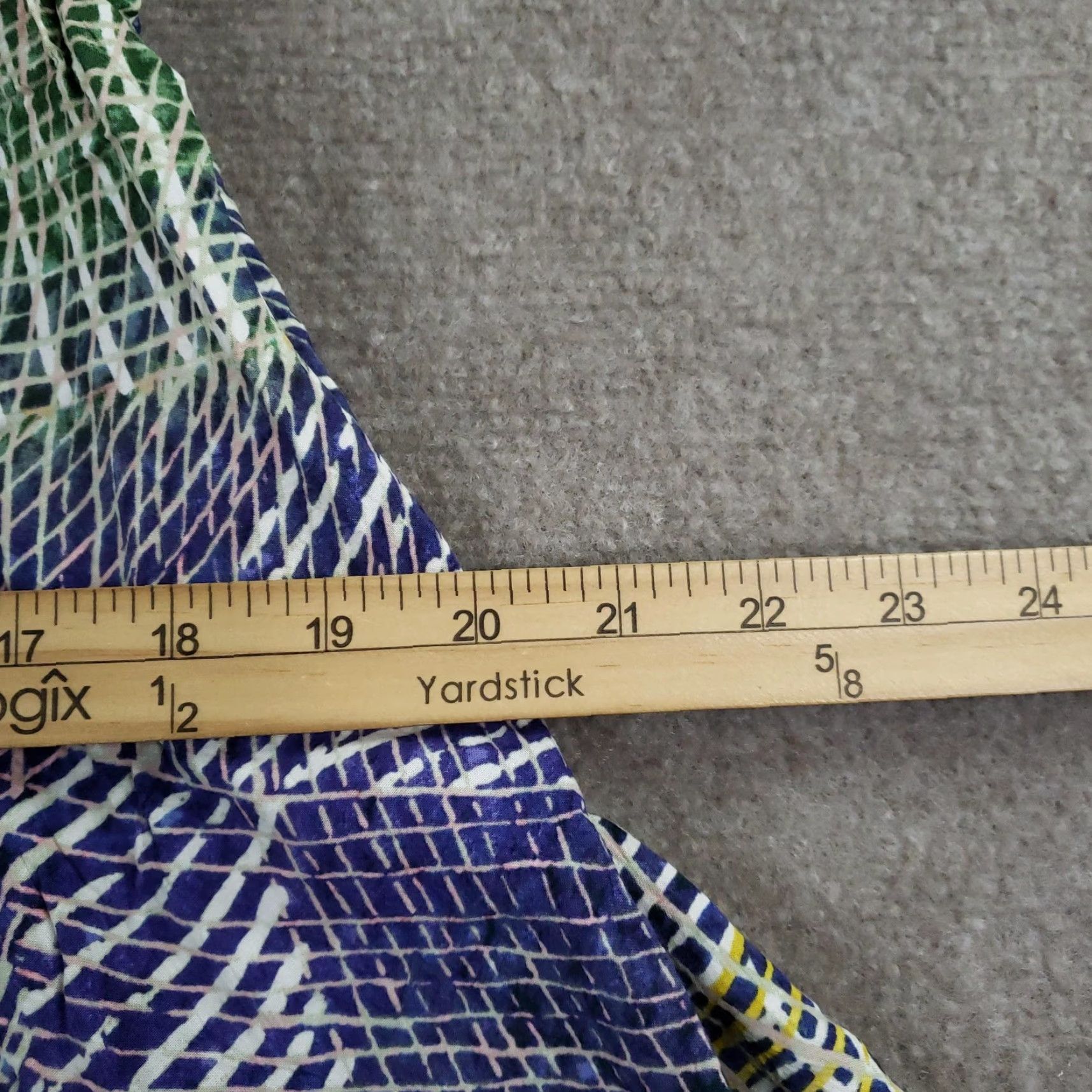 Jams World Jams World Dress Sundress Womens Small Blue Hibiki Rayon Hawaii USA Abstract Size S / US 4 / IT 40 - 4 Thumbnail
