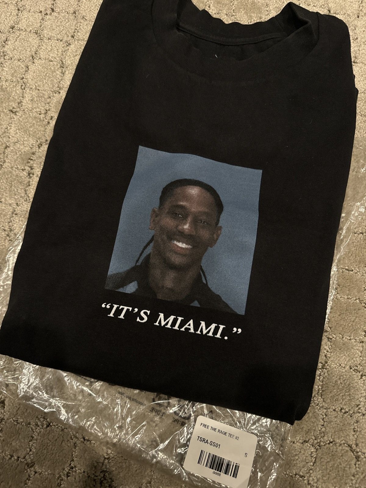 Travis Scott Travis Scott free the rage tee | Grailed