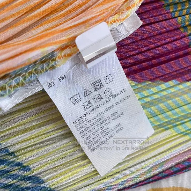 Issey Miyake Issey Miyake Color Block Dress Size L / US 10 / IT 46 - 2 Thumbnail