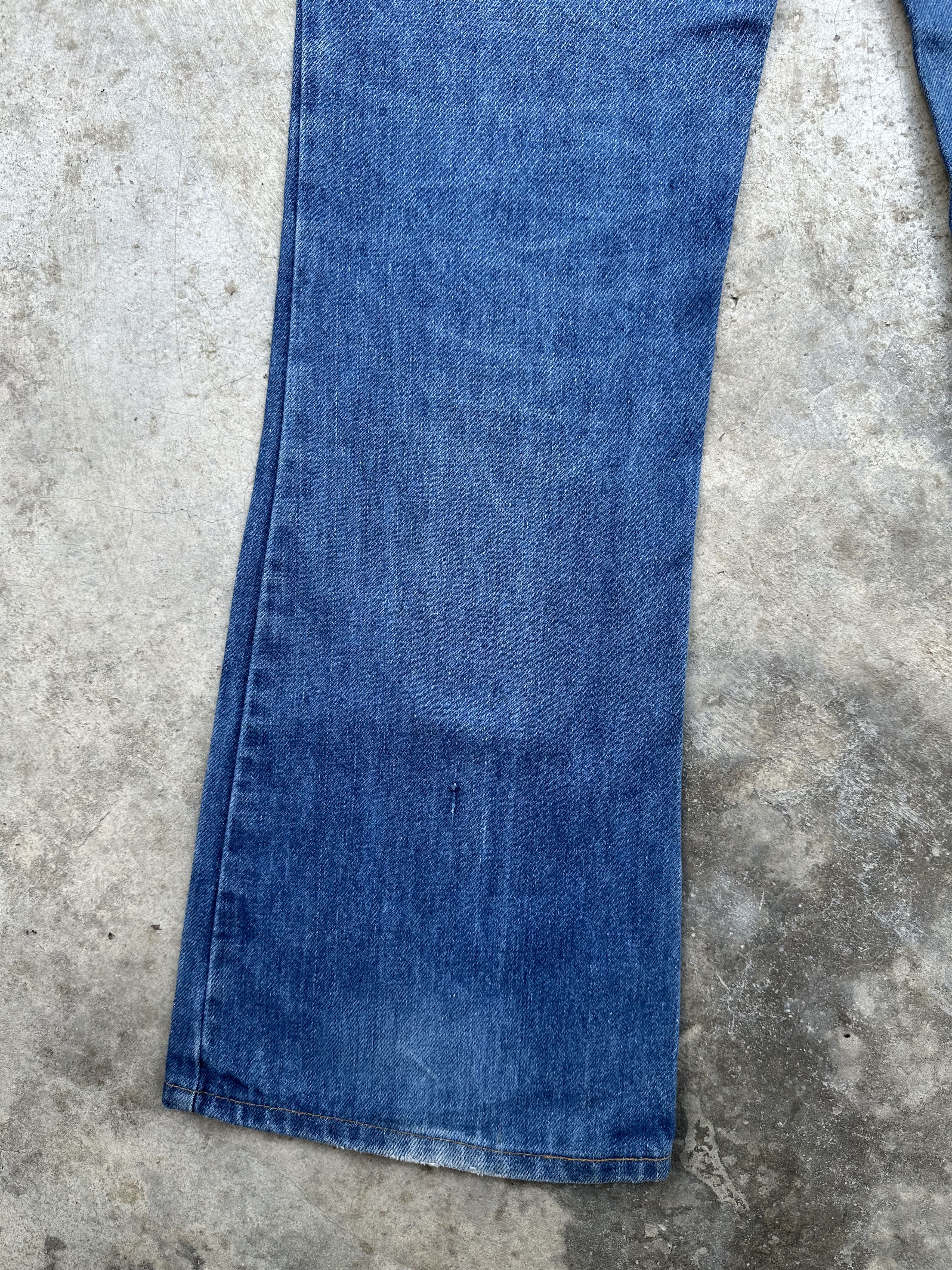 Levi's Rare!! 70s 646 Orange Tab Talon 42 Flare Bell Bottom Jeans Size US 32 / EU 48 - 19 Thumbnail