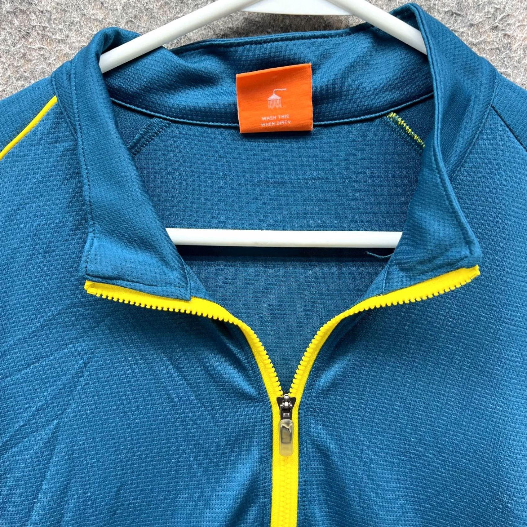 Puma Puma Sweatshirt Mens XL Blue 1/4 Zip Mock Neck Long Sleeve Pullover Athletic Shirt Knit Logo Size US XL / EU 56 / 4 - 7 Thumbnail