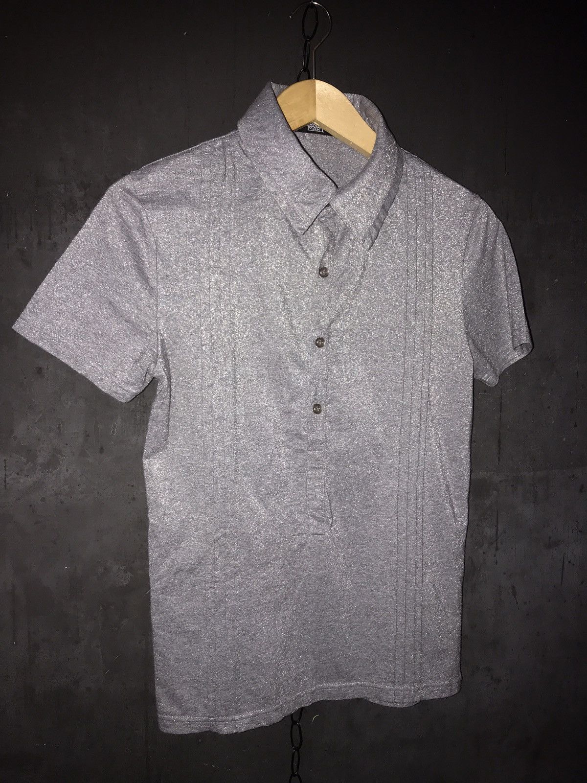 Tornado Mart Y2K Tornado mart Glitter Poloshirt Size US S / EU 44-46 / 1 - 9 Thumbnail