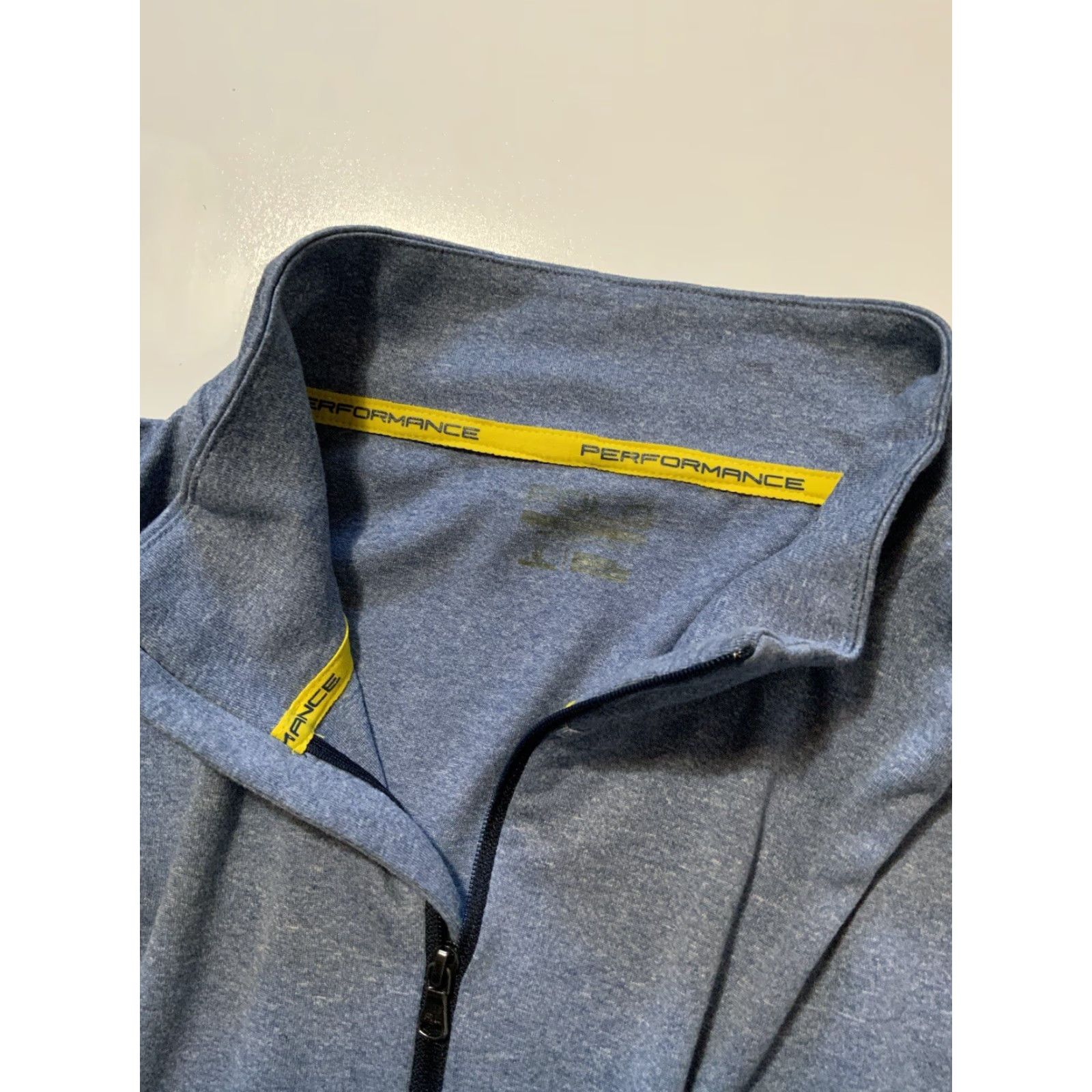 Vintage Polo Sport Ralph Lauren Performance Thermovent 1/4 Zip Pullover Blue XL Mens Sports Activewear Shirt Size US XL / EU 56 / 4 - 7 Thumbnail