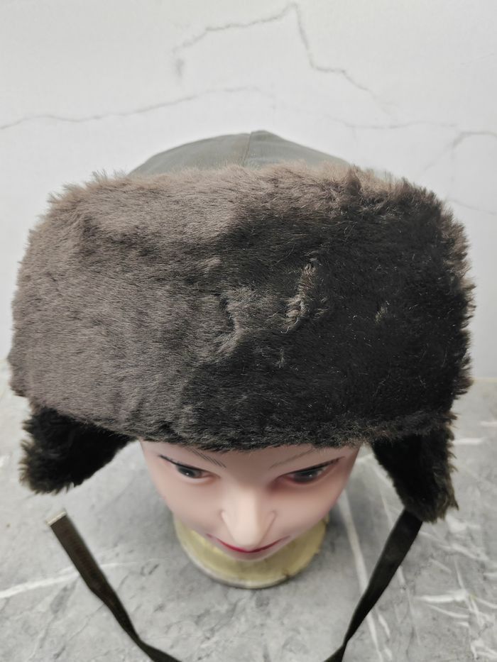 Vintage Vintage Y2k Ushanka Fur Earflap Cap Hat Size ONE SIZE - 3 Thumbnail
