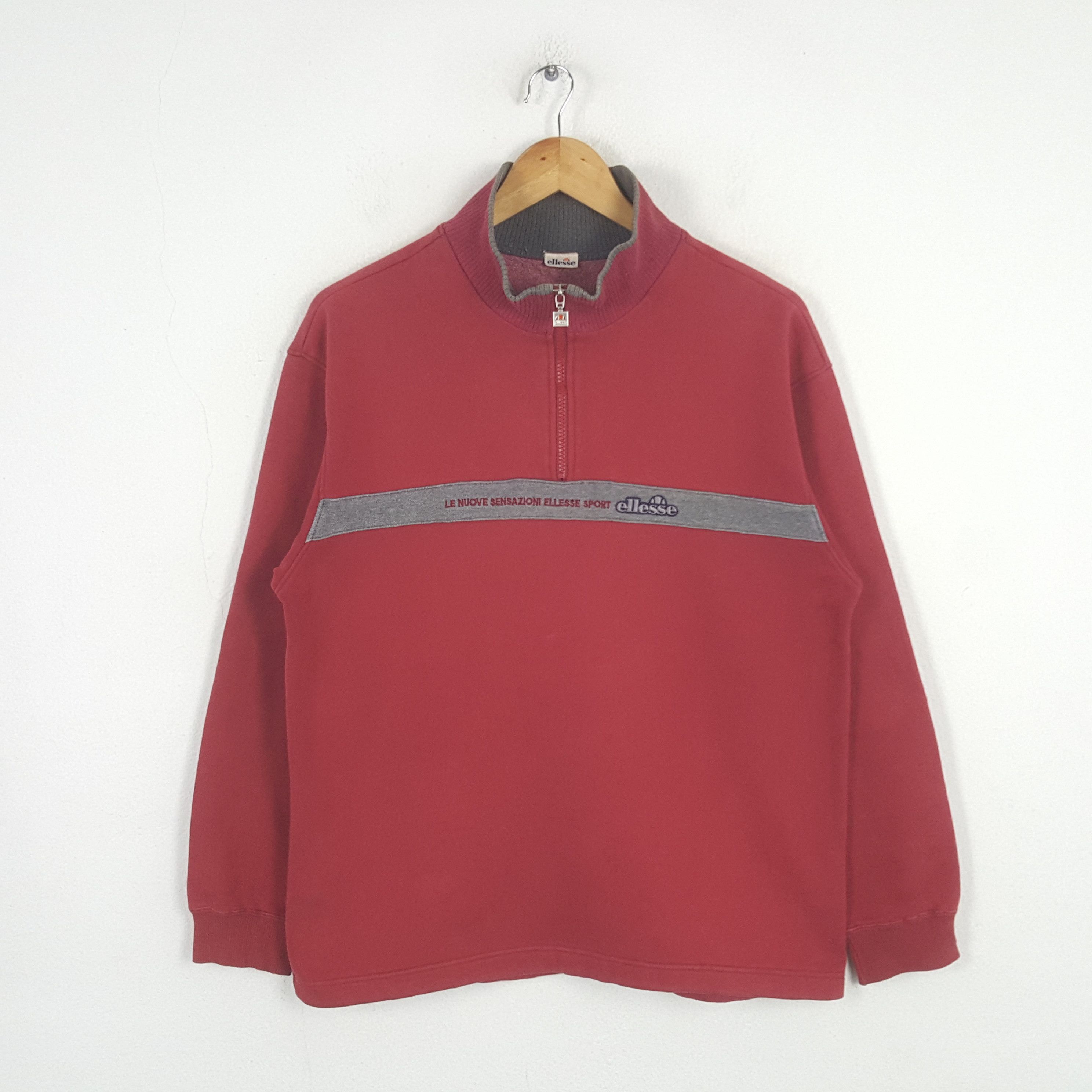 Ellesse Vintage Ellesse Designer Brand Tennis Sweatshirt C295N4 Size US M / EU 48-50 / 2 - 1 Thumbnail