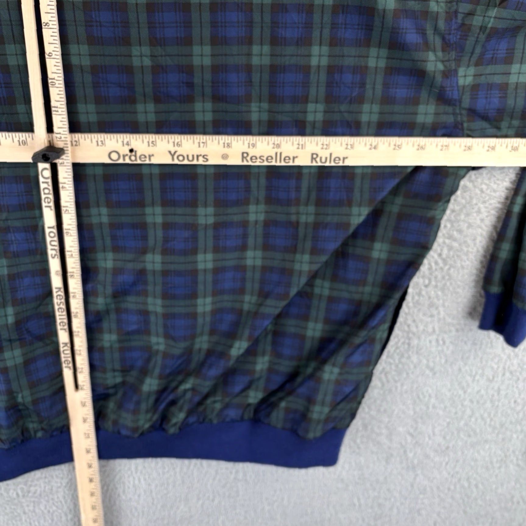 Rains VINTAGE Fuzzy Zoeller Windbreaker Jacket Mens 2XL Tartan Plaid Pockets Zip Full Zip Retro Golf Outdoor Spring Fall Winter Mens Size US XXL / EU 58 / 5 - 7 Thumbnail