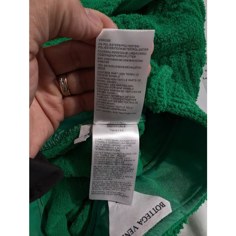 Bottega Veneta o1rshd1 MW Jacquard Towelling Knit Shorts in Parakeet Size US 32 / EU 48 - 16 Thumbnail