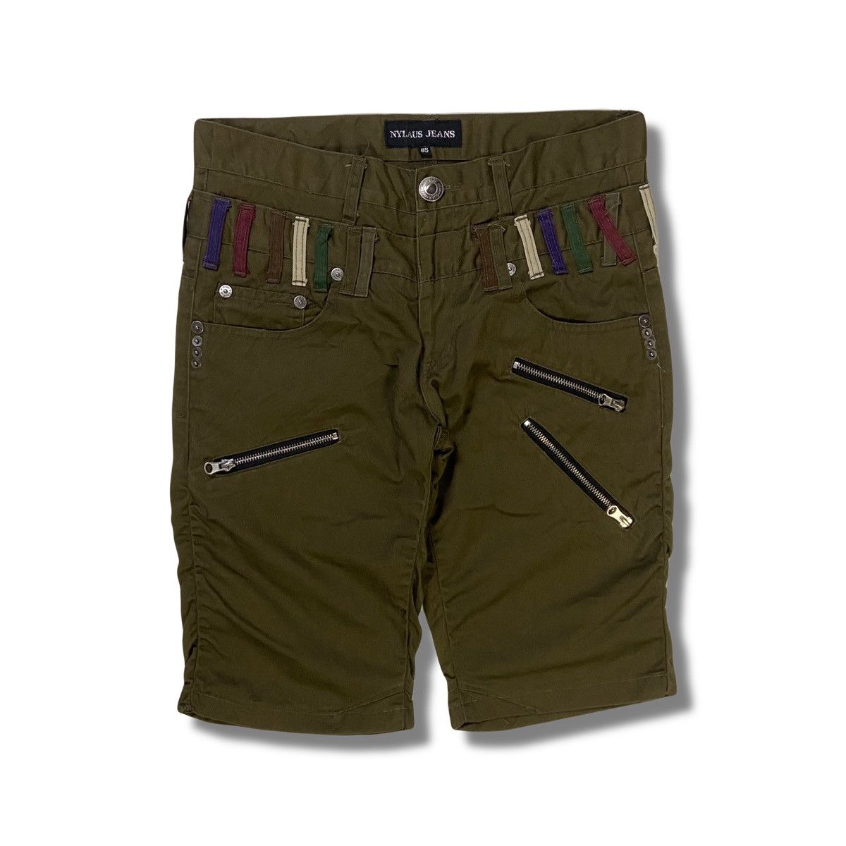 PPFM Y2K Multi Zip Pocket Punk Style Size US 30 / EU 46 - 3 Thumbnail