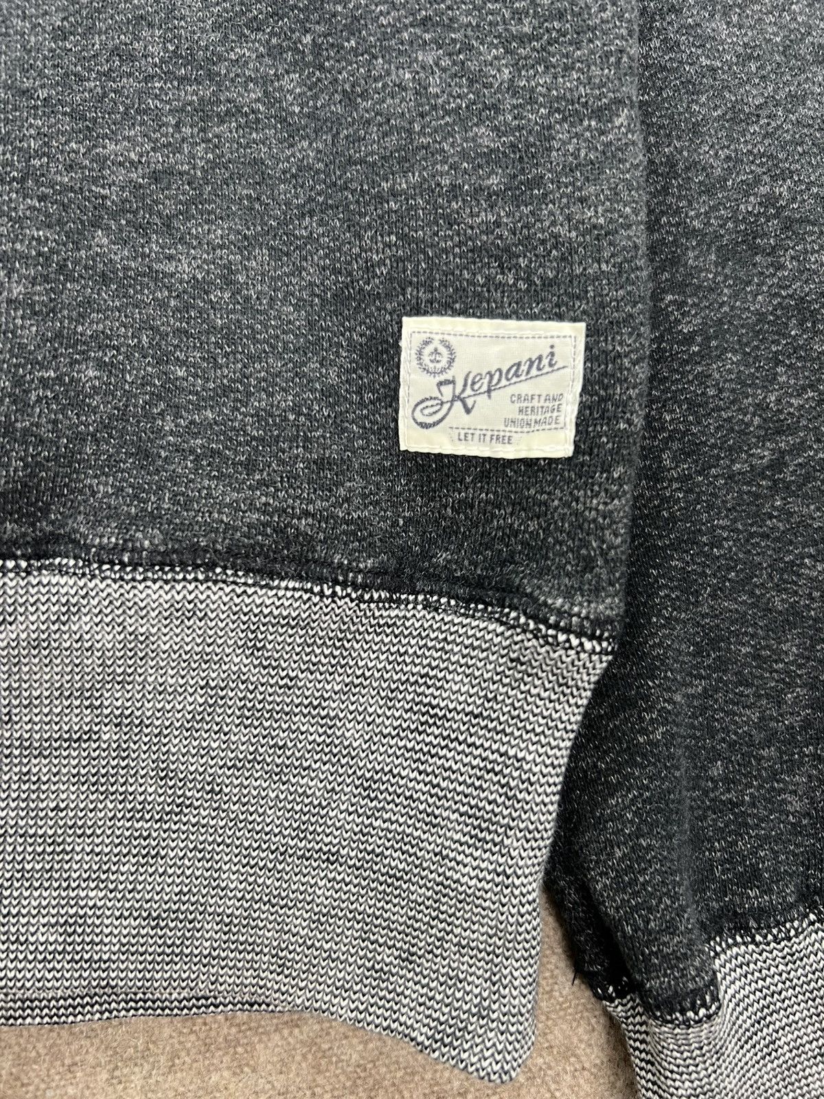 Japanese Brand Kepani Half Zip Sweatshirt Size US S / EU 44-46 / 1 - 8 Thumbnail