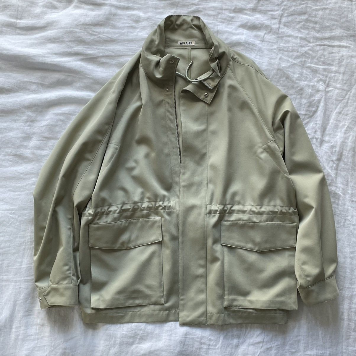 ジャケット・アウター AURALEE WASHI DUCK CANVAS BLOUSON Auralee Auralee Washi Duck Canvas Jacket | Grailed