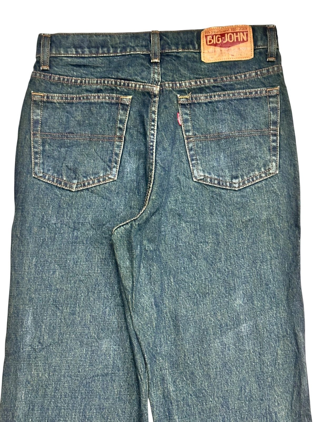 Big John Big John Vintage Straight Loose Style With Mudwash Size US 29 - 6 Thumbnail