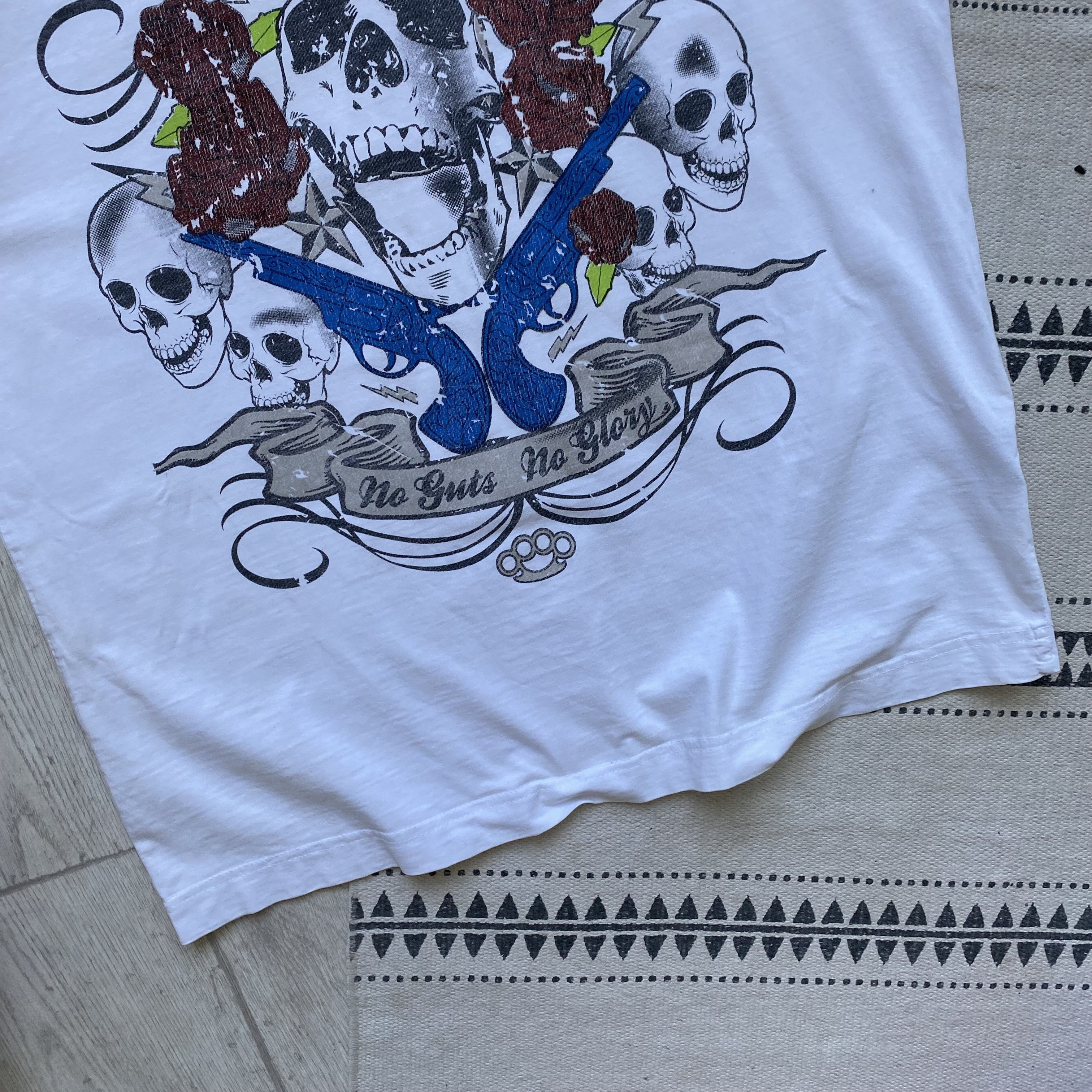 No Fear Vintage NO Fear tee big logo Y2K Topout Ed Hardy Affliction Size US M / EU 48-50 / 2 - 3 Thumbnail