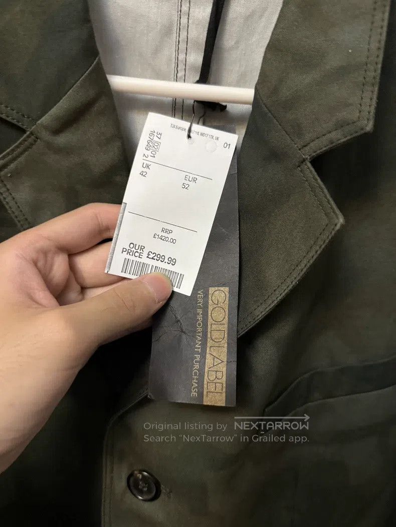 Jil Sander Jil Sander Plant-dyed jacket Size 52L - 3 Thumbnail