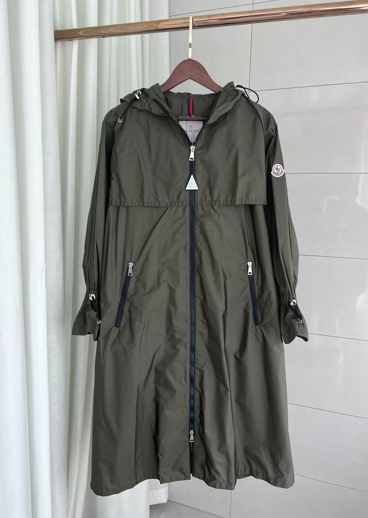 Moncler Moncler Military Green Windbreaker Jacket Size US M / EU 48-50 / 2 - 1 Thumbnail