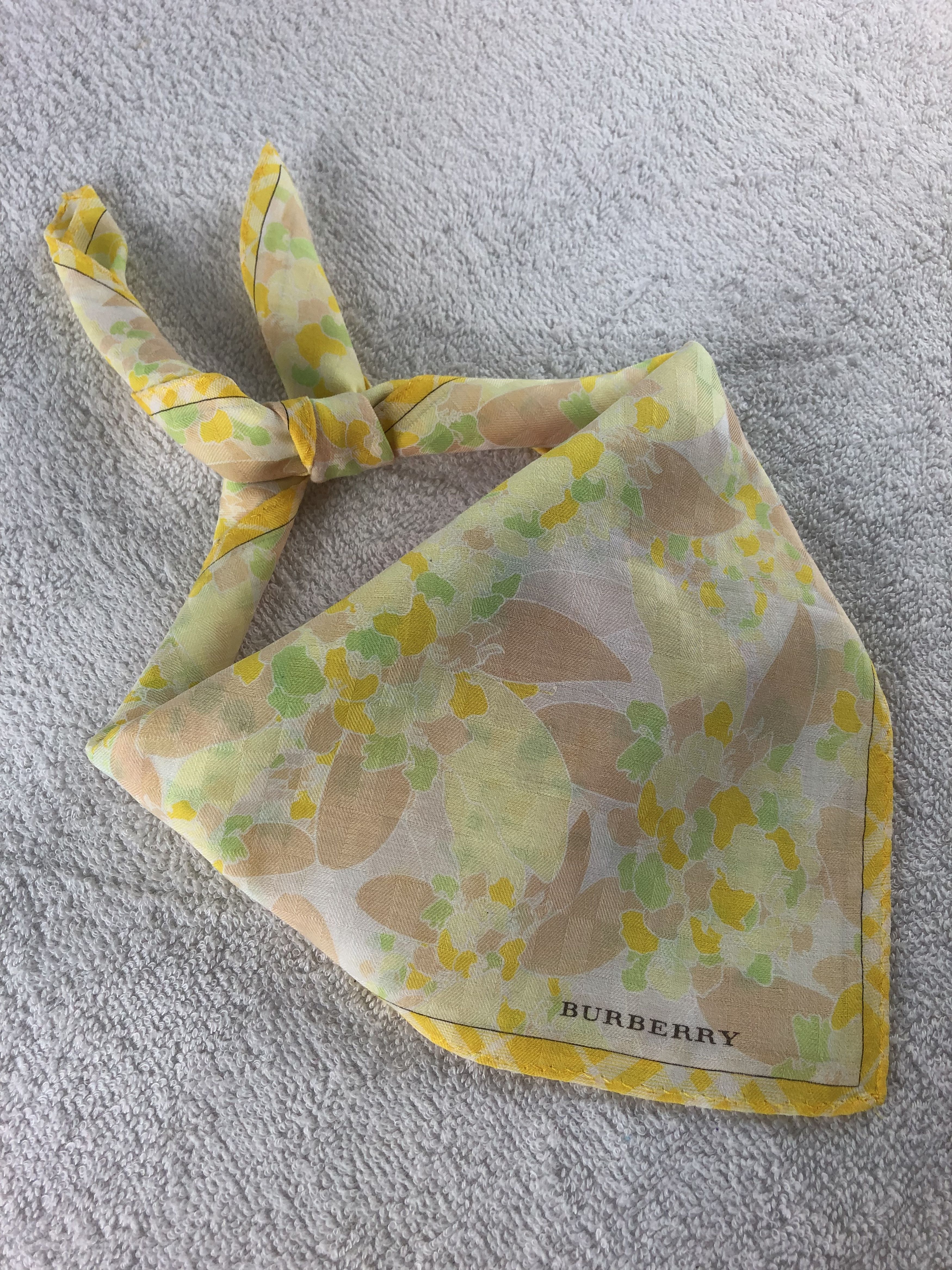 Burberry Burberry Handkerchief / Bandana / Neckerchief Size ONE SIZE - 2 Thumbnail