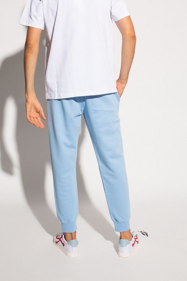 Casablanca Blue Embroidered Logo Silk Scarf Sweatpants Size 28" / US 6 / IT 42 - 3 Thumbnail