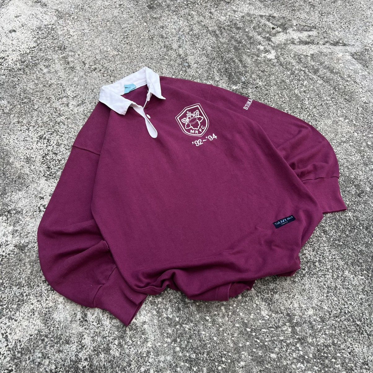Other “VINTAGE” SUZUKI TOKYO MAROON POLO RUGBY Size US S / EU 44-46 / 1 - 2 Thumbnail
