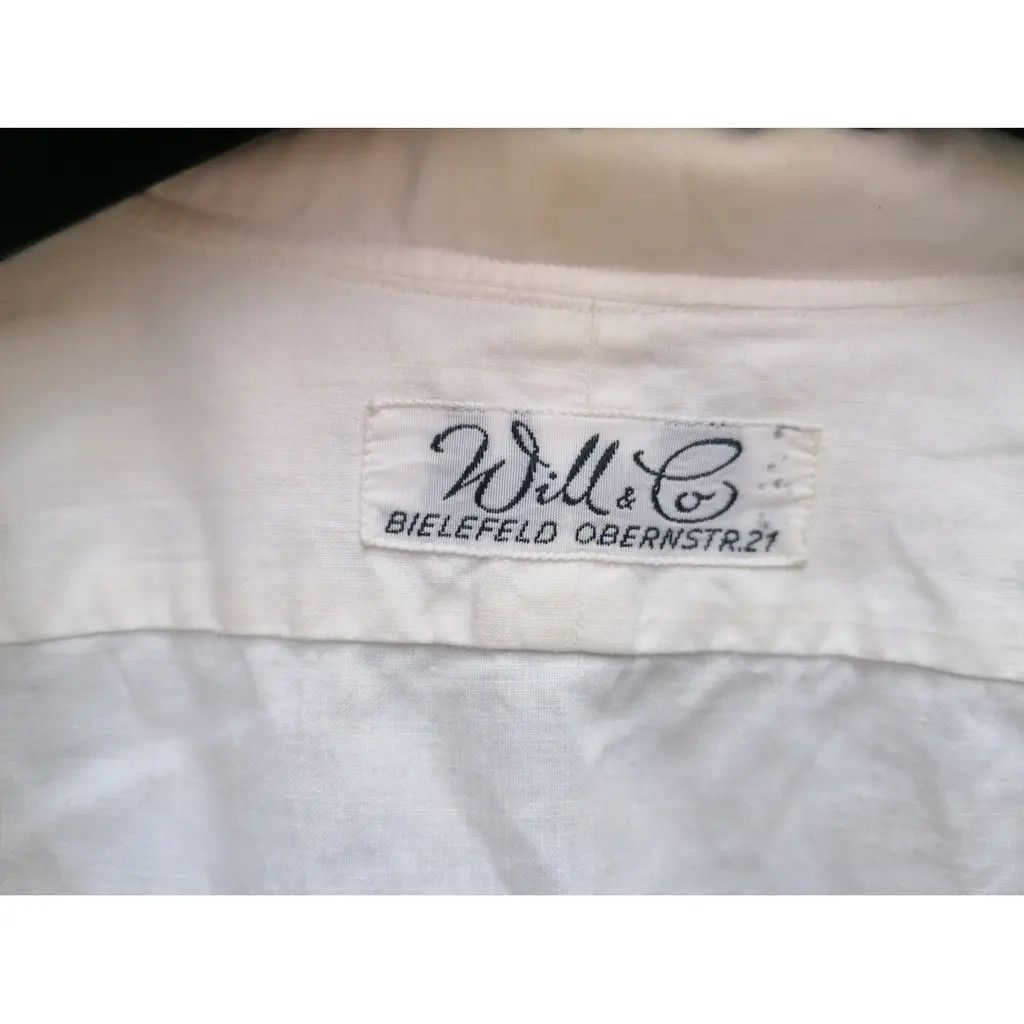 Other Will & Co. White Cotton Shirt – Size M (Men’s) Size US M / EU 48-50 / 2 - 6 Thumbnail