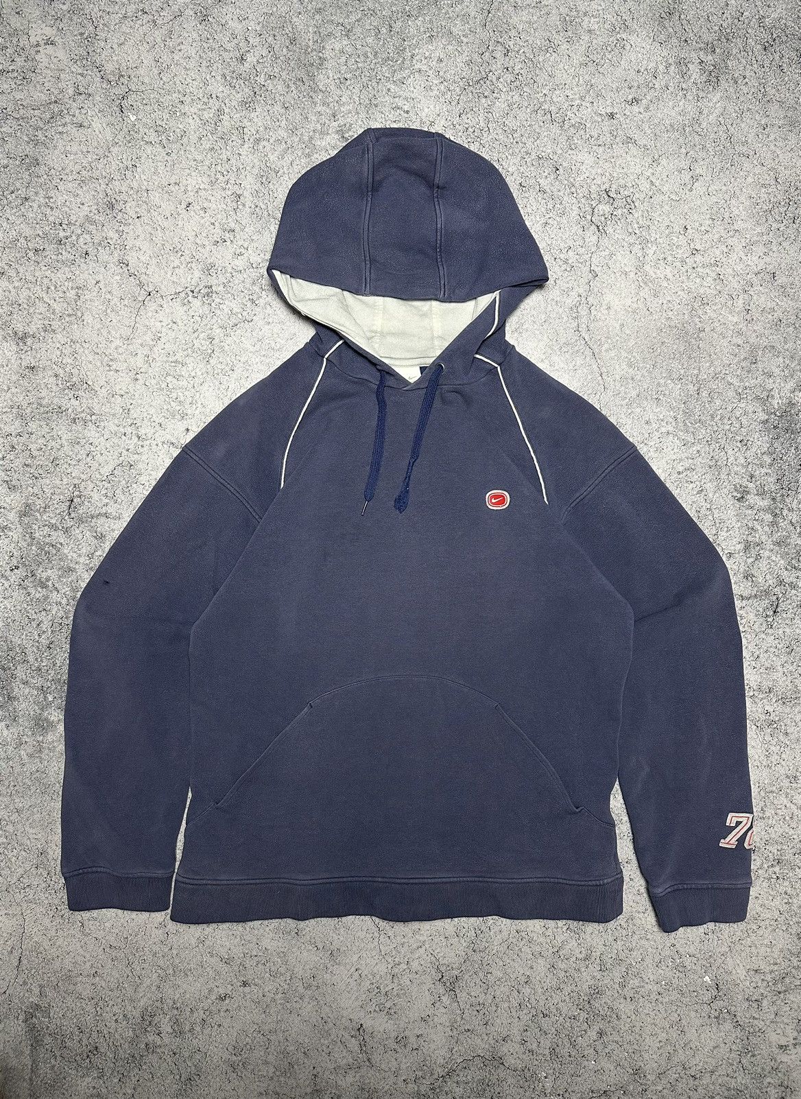 Nike Vintage Nike Cortez Distressed Faded Hoodie “COR72Z” Size US L / EU 52-54 / 3 - 1 Thumbnail