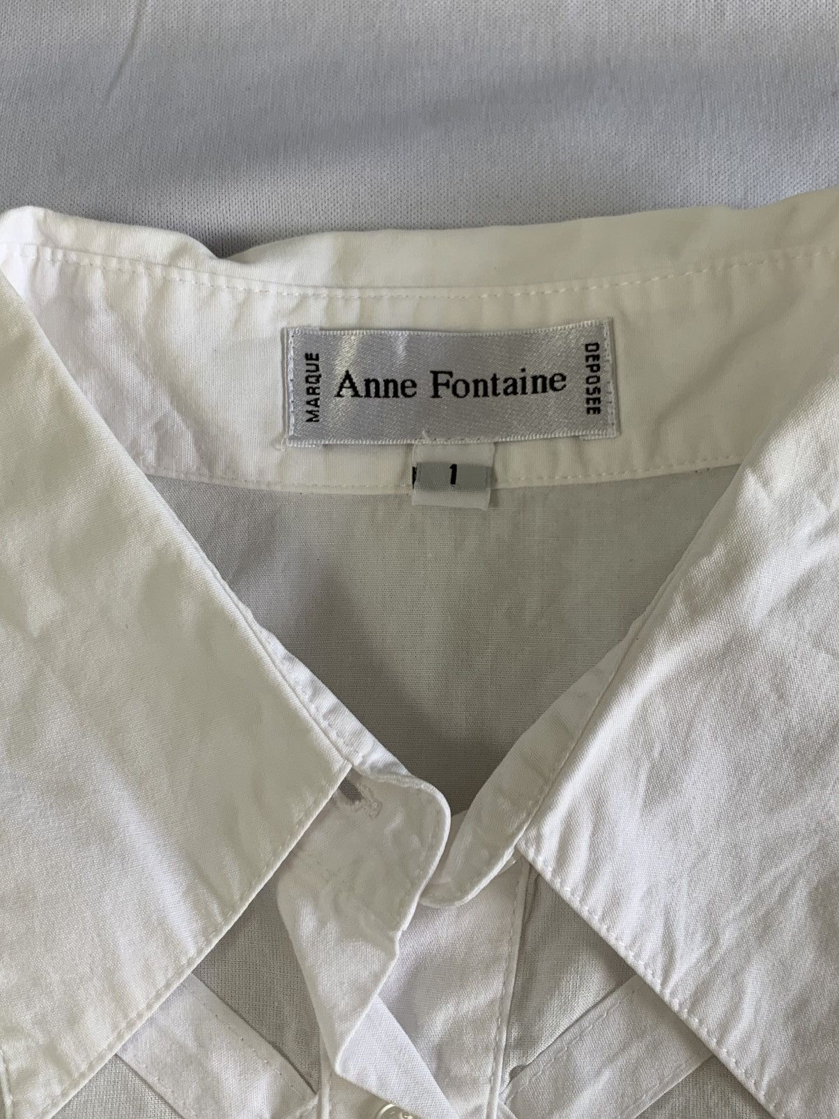 Japanese Brand anne fortaine button up cdg style jpg isseymiyake yohji Size S / US 4 / IT 40 - 4 Thumbnail