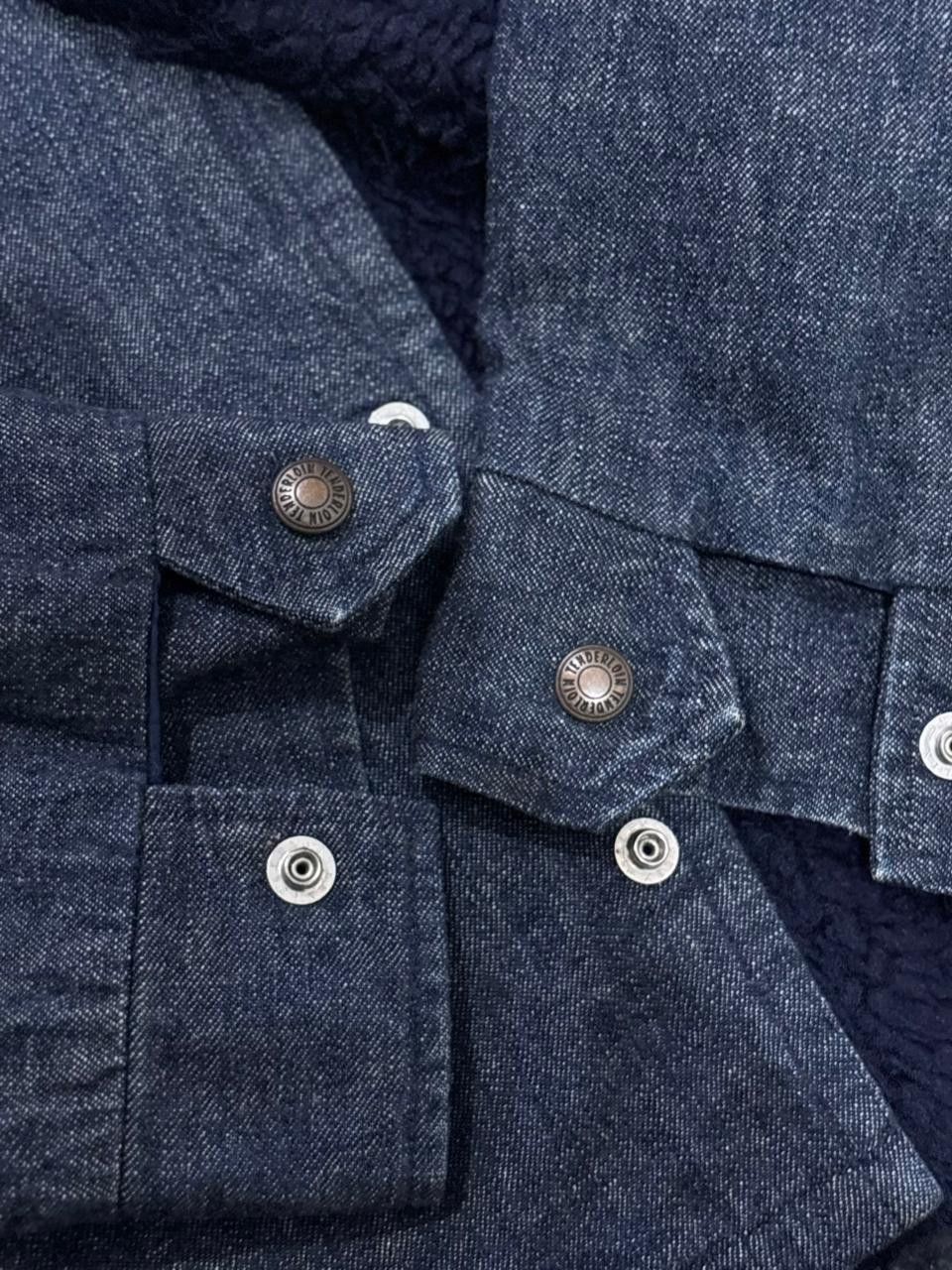 Tenderloin Tenderloin Boa Sherpa Western Denim Jacket Made in JAPAN Size US XS / EU 42 / 0 - 8 Thumbnail