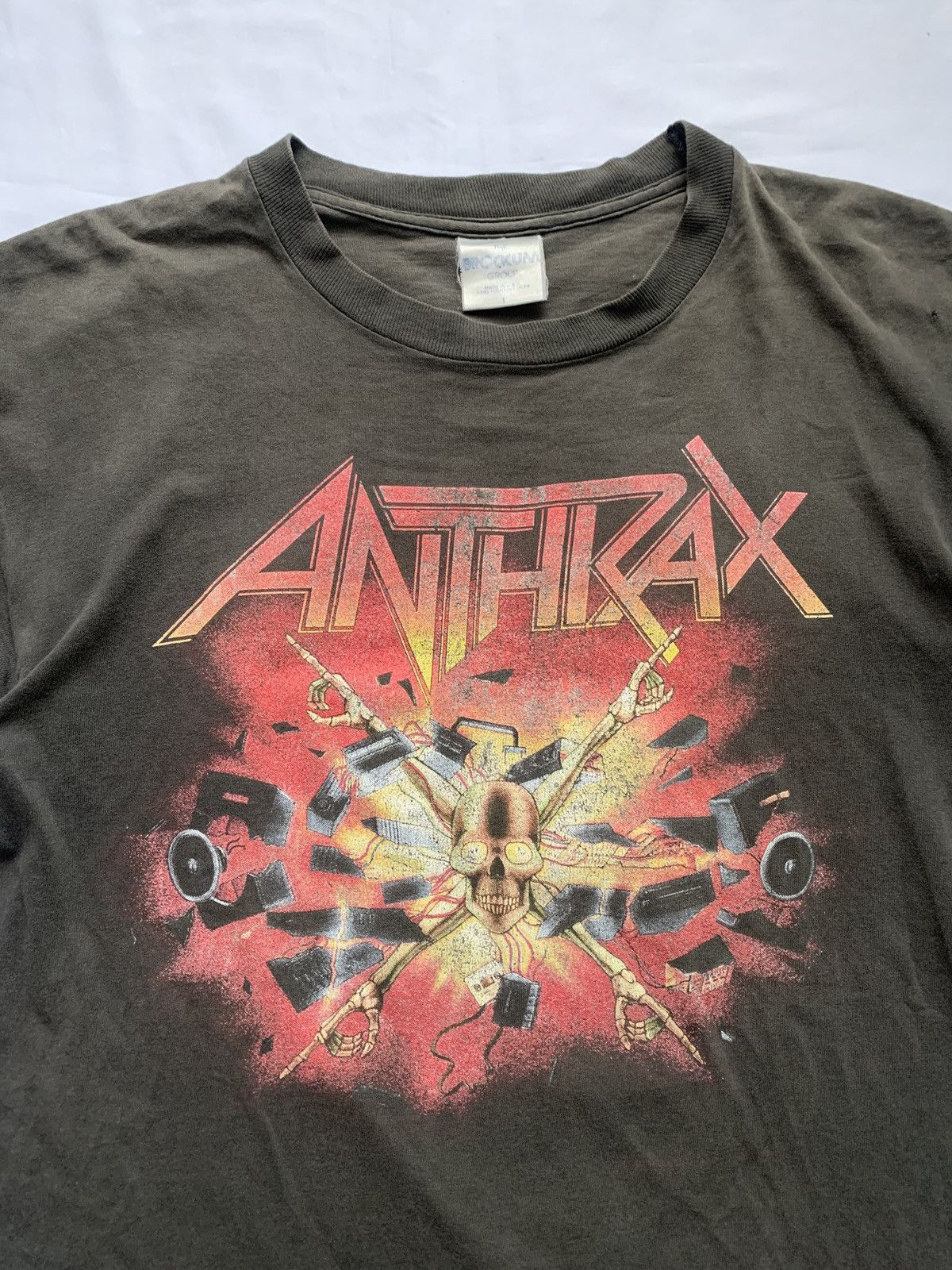 Vintage VINTAGE ANTHRAX BROCKUM Size US L / EU 52-54 / 3 - 2 Thumbnail