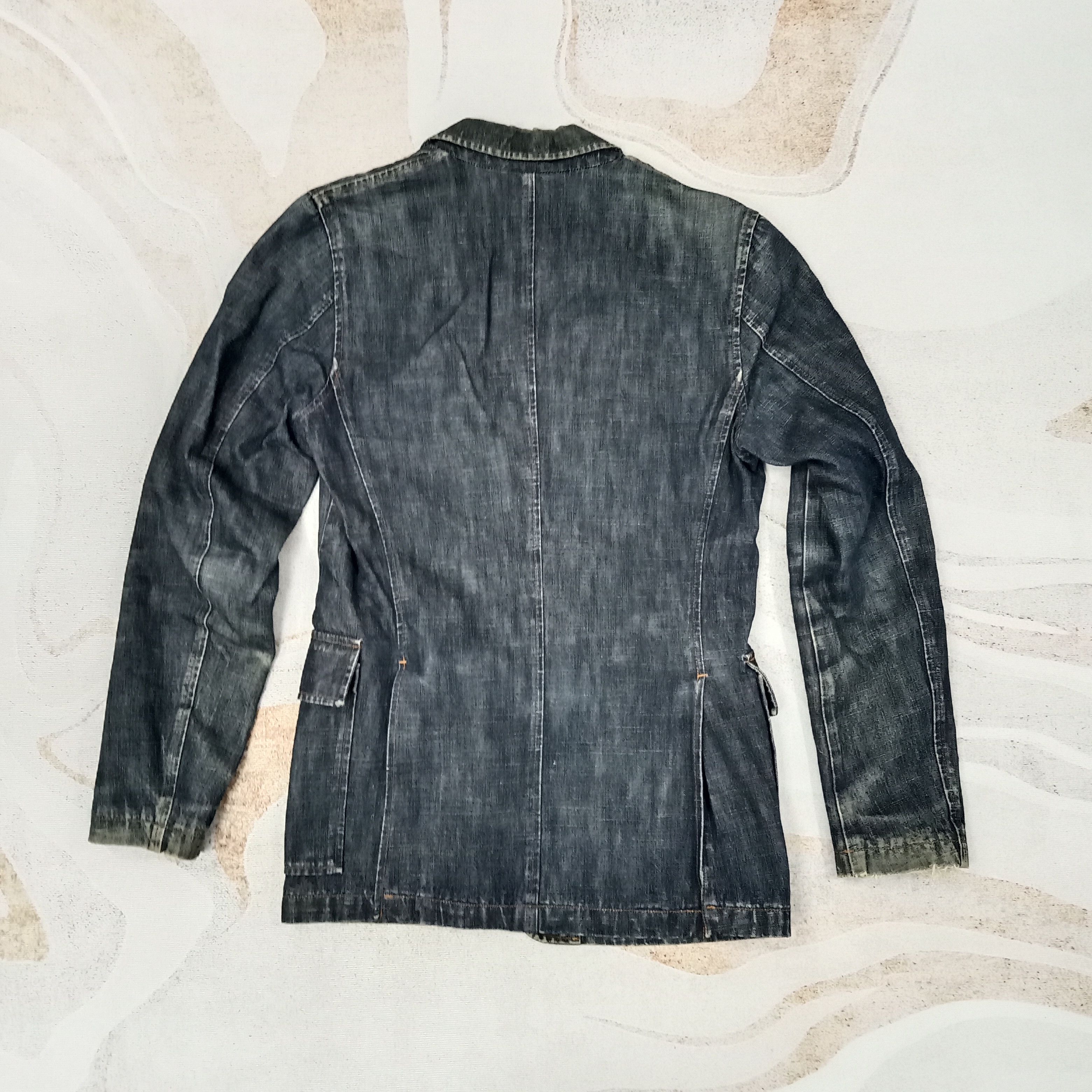 Miu Miu Miu Miu Italy Denim Jacket C256N2 Size XS / US 0-2 / IT 36-38 - 8 Thumbnail