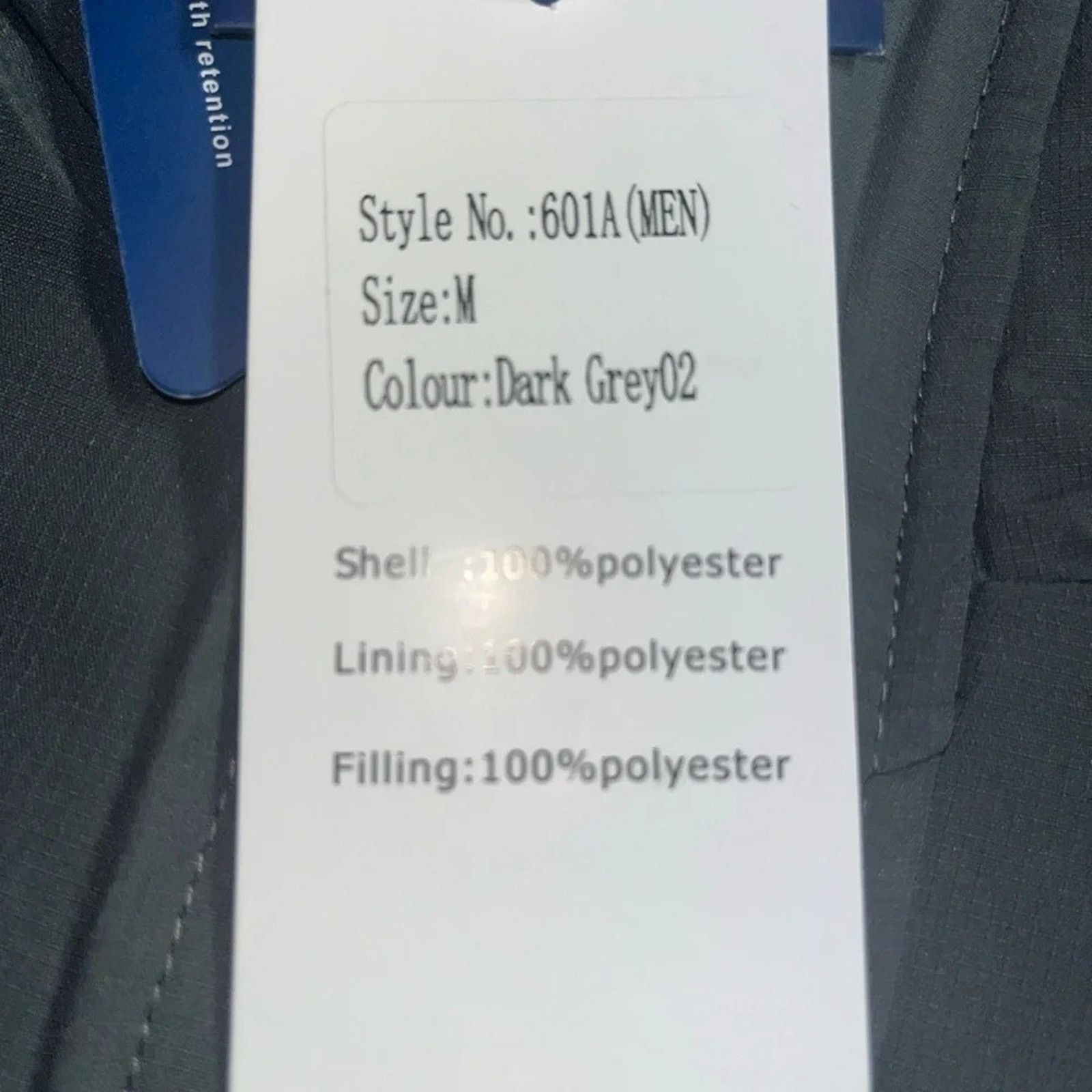 The Unbranded Brand DLGJPA waterproof hooded Jacket, dark grey, size M. Size US M / EU 48-50 / 2 - 7 Thumbnail
