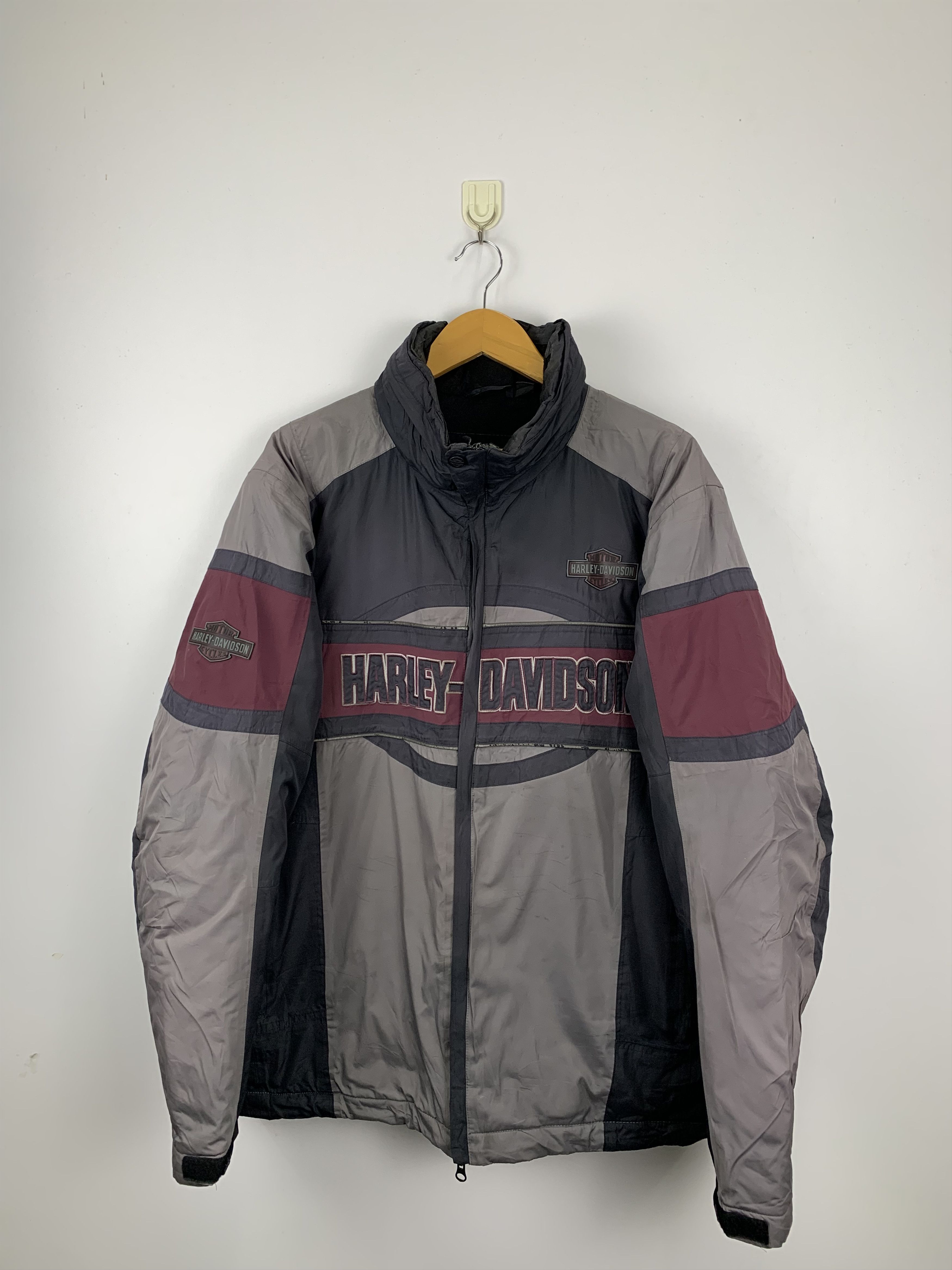 Harley Davidson Vintage Harley Davidson Racing Jacket J0764 Size US L / EU 52-54 / 3 - 1 Thumbnail