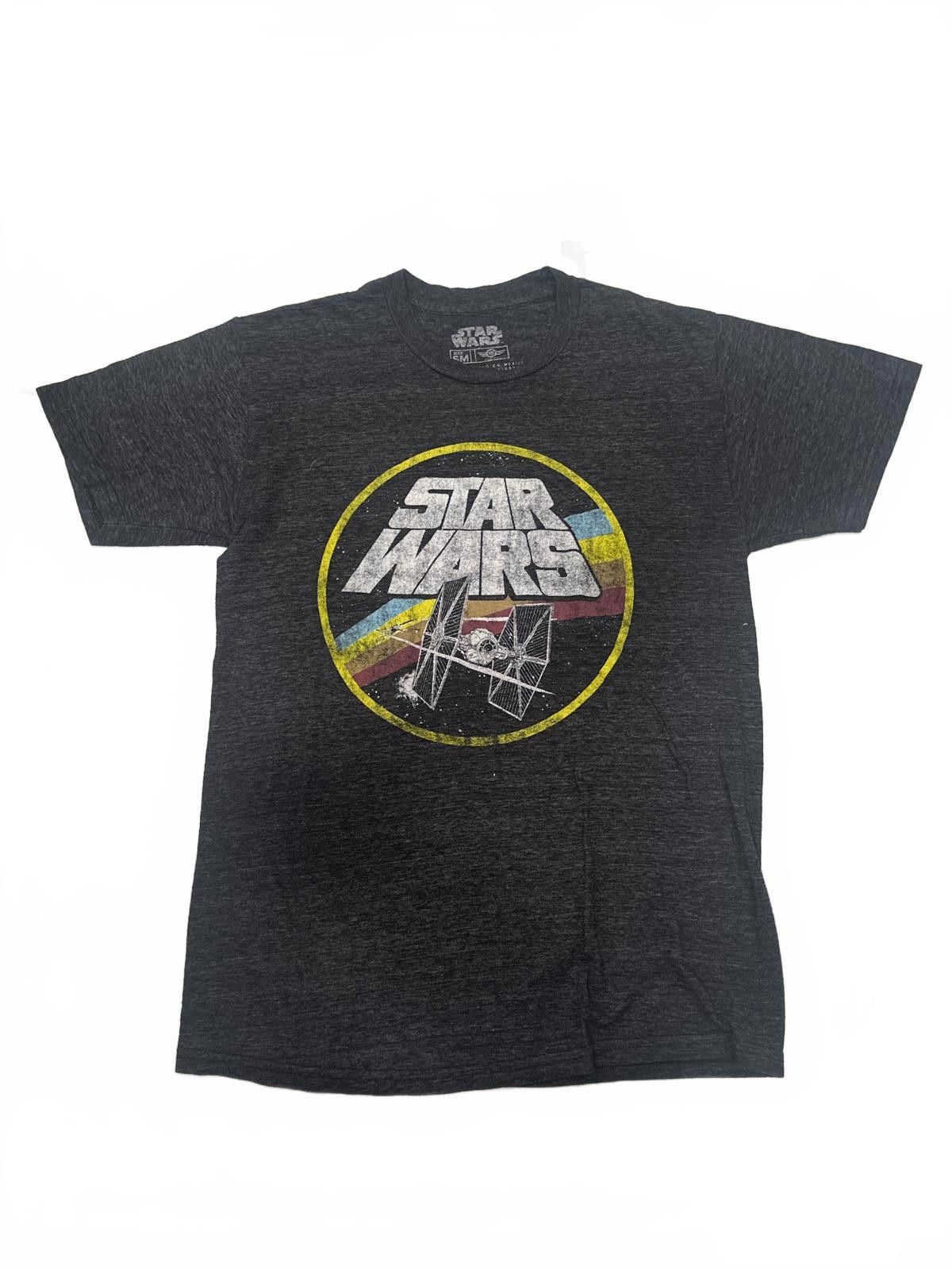 Star Wars Star Wars Tie Fighter Distressed Logo Men's Small Tee Size US S / EU 44-46 / 1 - 1 Thumbnail