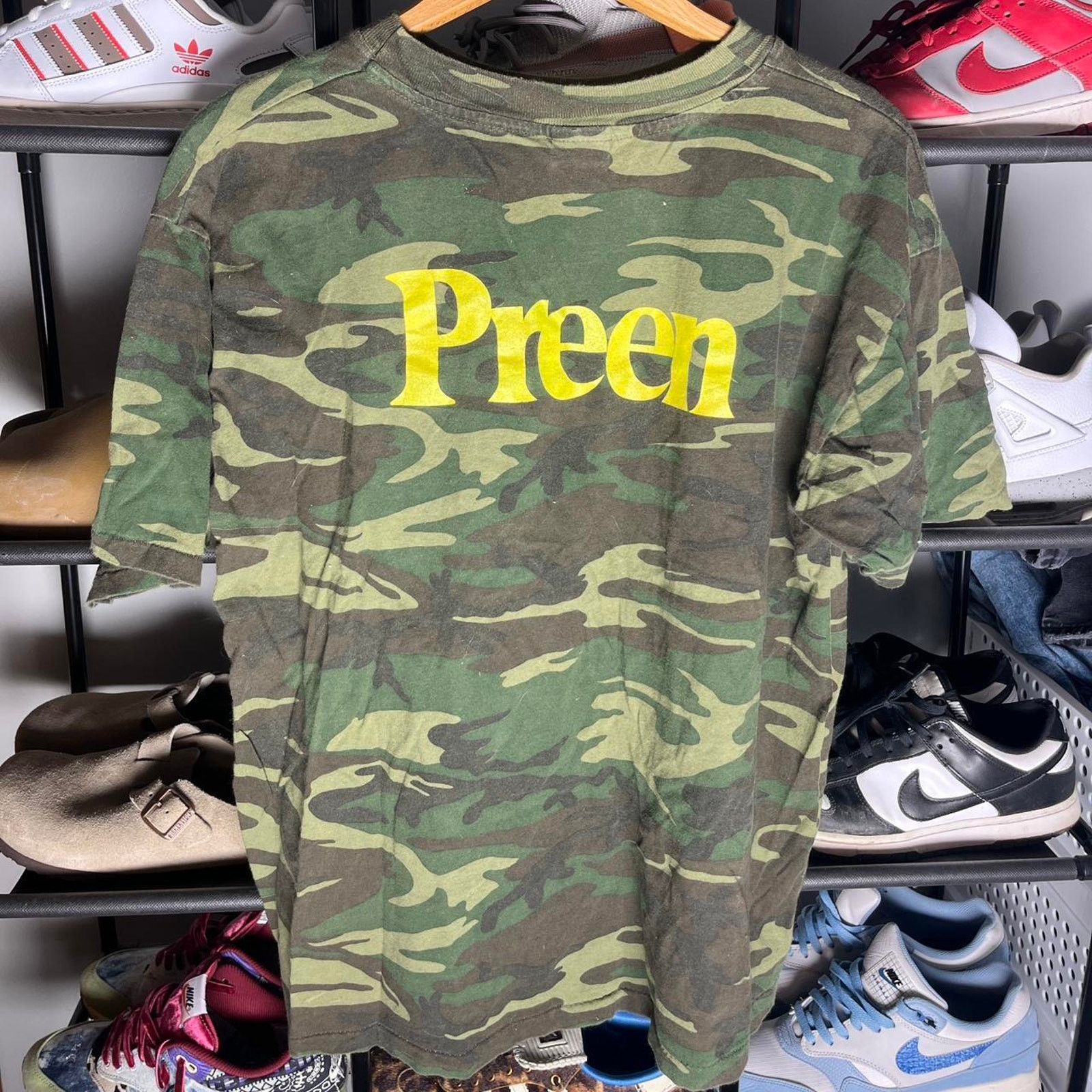 Vintage Vintage Camo Preen Promo Single Stitch Shirt Size US XL / EU 56 / 4 - 3 Thumbnail