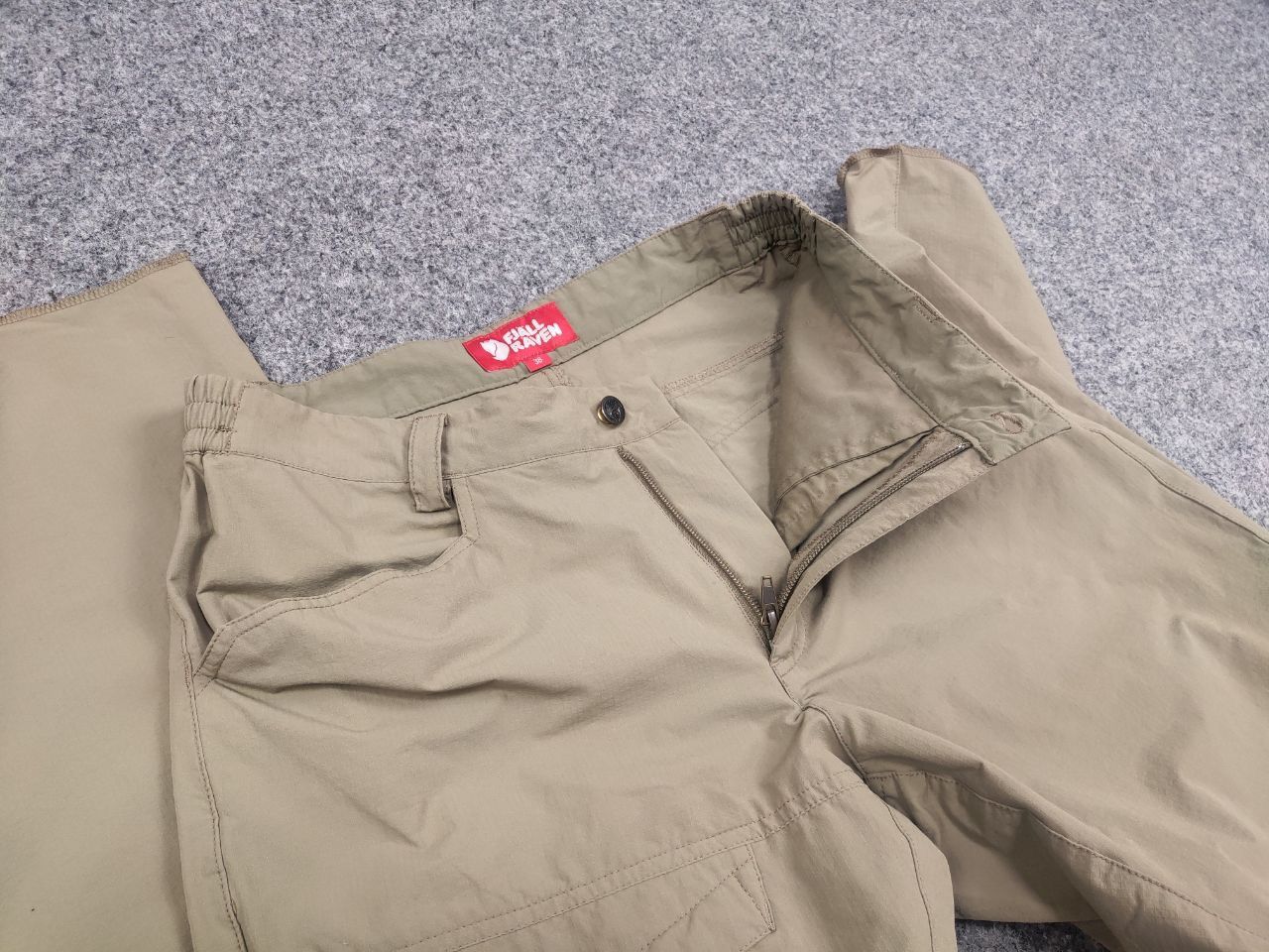 Fjallraven Fjallraven Daloa Stretch Trouser Comport Pants Womens Beige Size 38" / US 16 / IT 52 - 11 Thumbnail