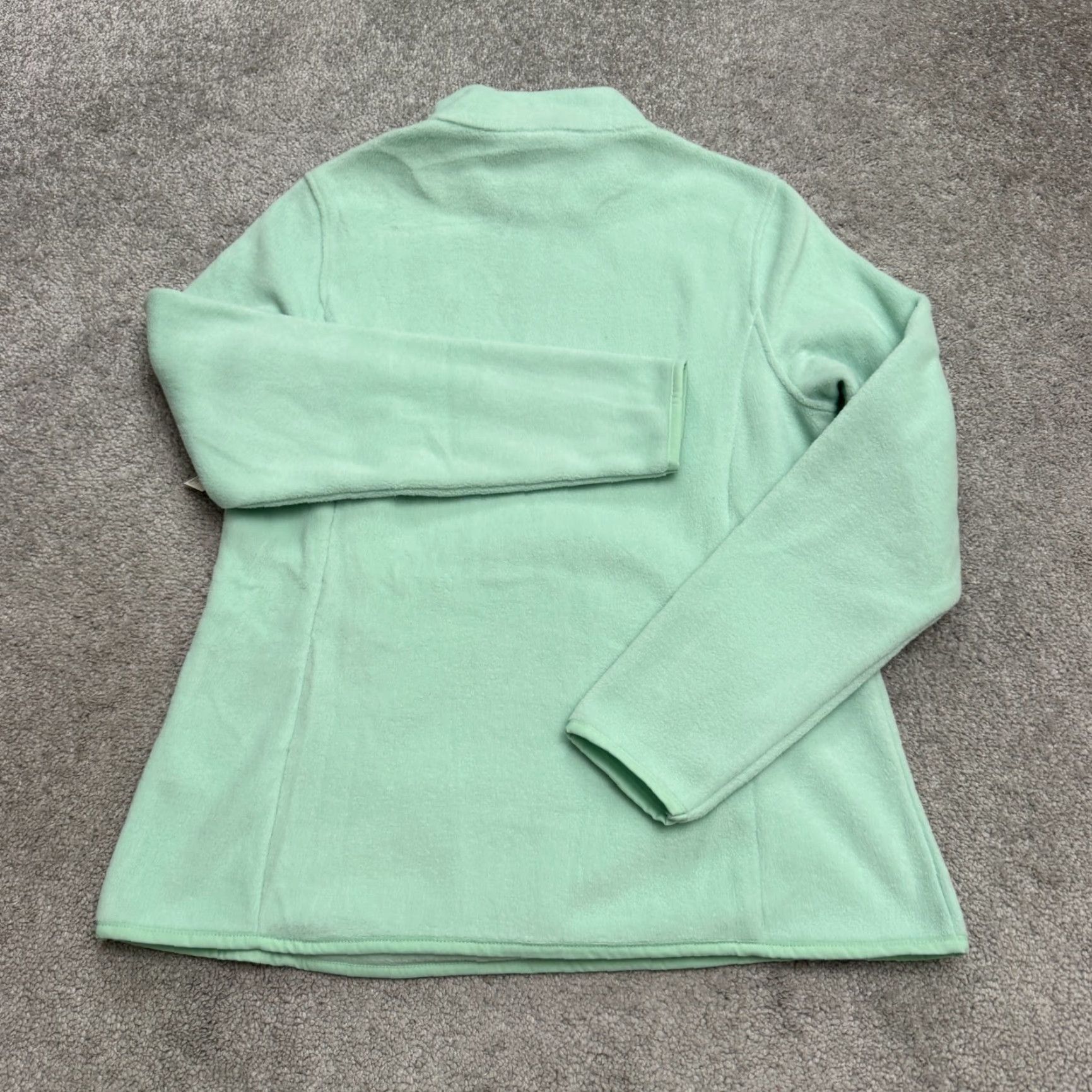 Vintage Amazon Essential Marvel Comics Fleece Jacket Women Medium Mint Green 1/2 Zip NWT Size M / US 6-8 / IT 42-44 - 2 Thumbnail