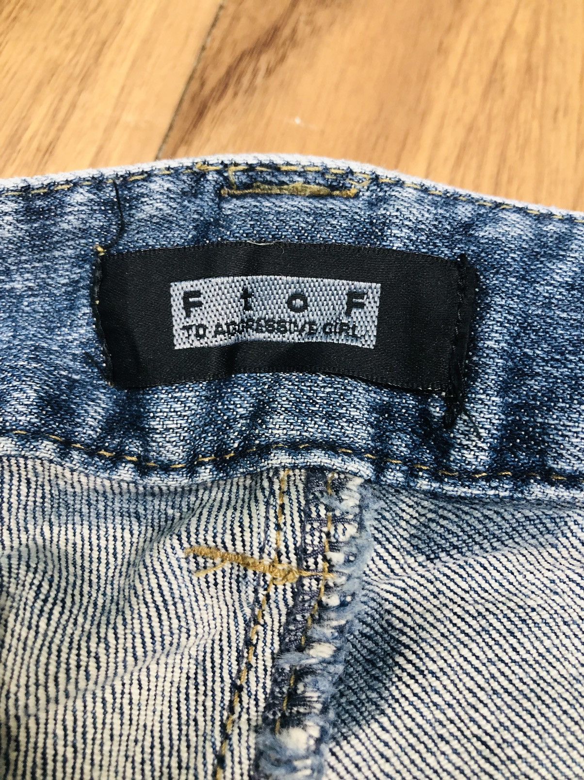 Other FTOF To Aggressive Girl Denim Jeans (21) Size US 35 - 11 Thumbnail
