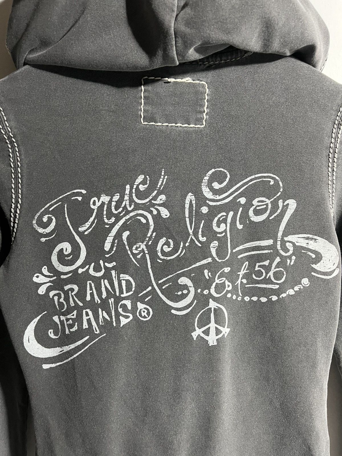 True Religion True Religion I6W9 Punk Seditionaries Hoodie Size XS / US 0-2 / IT 36-38 - 12 Thumbnail
