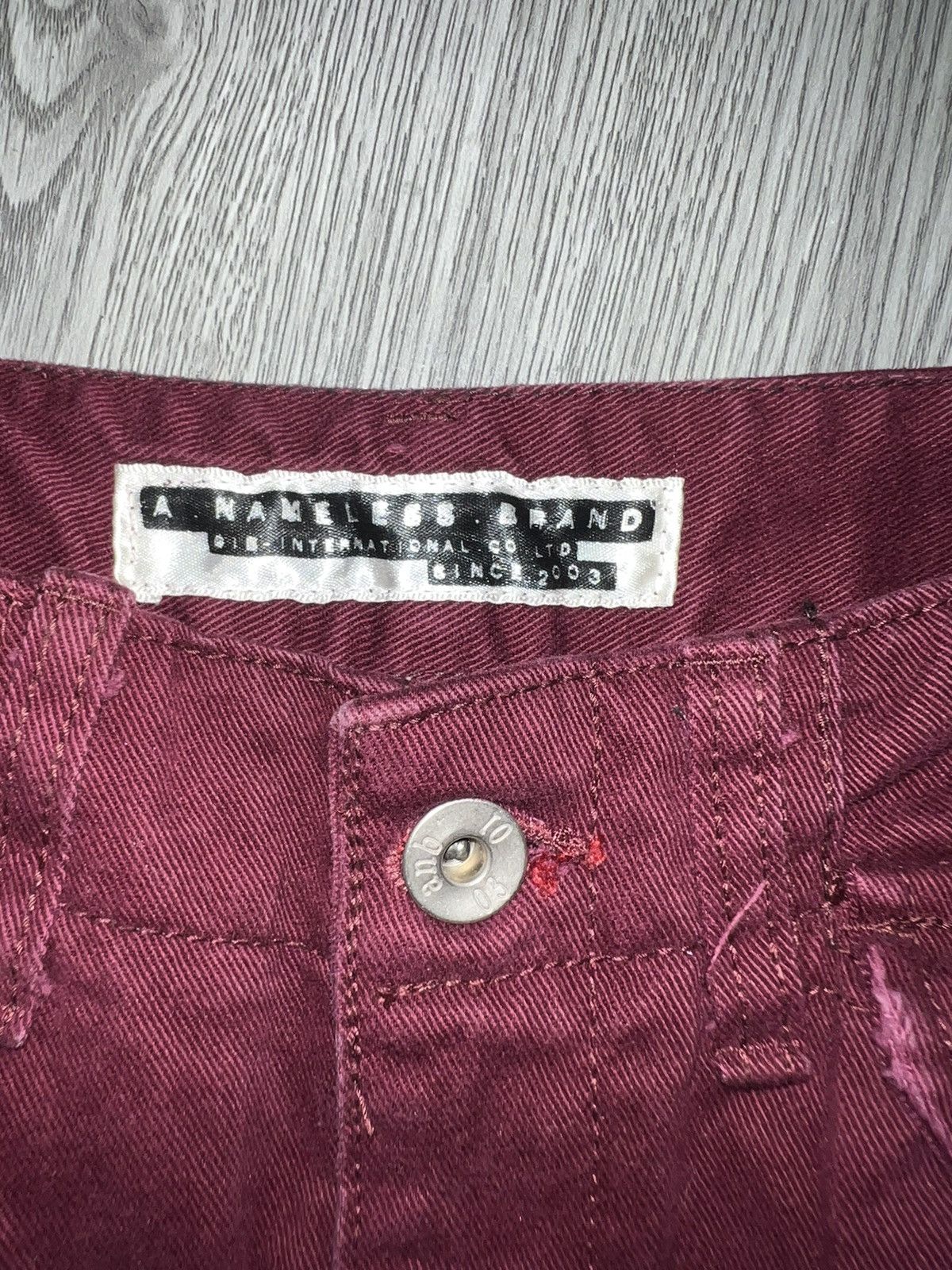 Japanese Brand Dark Purple cargo pocket mini skirt ☮️🖤 Size 26" / US 2 / IT 38 - 12 Thumbnail