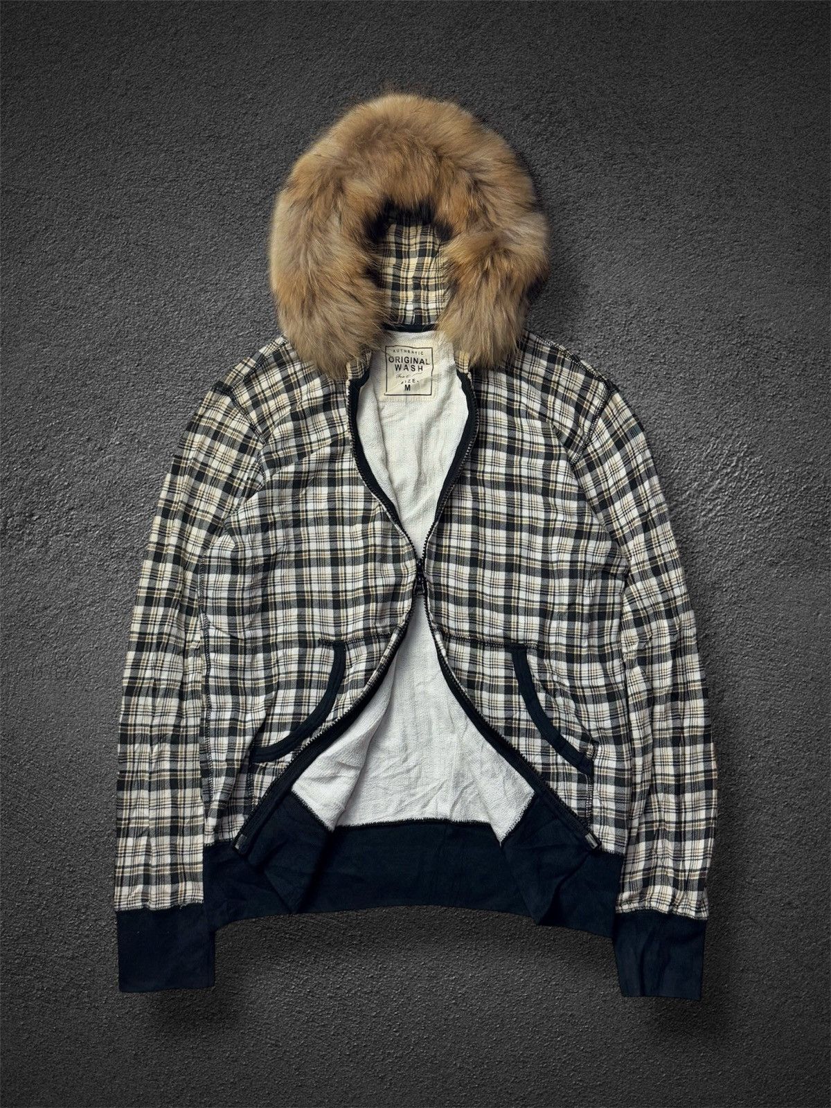 If Six Was Nine × Japanese Brand × Le Grande Bleu (L.G.B.) Fur Hoodie Japanese Original Wash Size US M / EU 48-50 / 2 - 1 Thumbnail