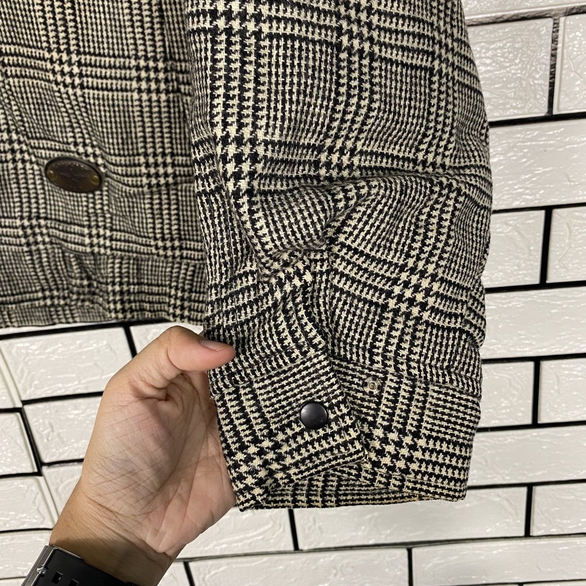 Japanese Brand 📌Vintage Wool Bomber Jacket Unbranded Tartan Issey Miyake Size US M / EU 48-50 / 2 - 16 Thumbnail