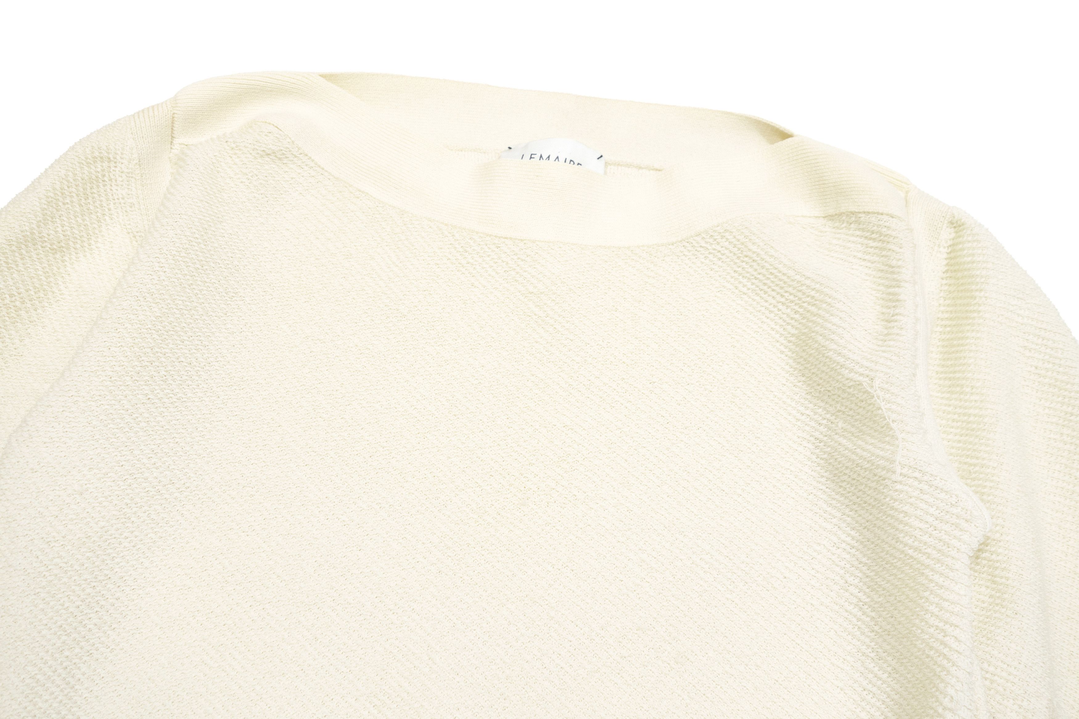 Lemaire Asymmetric Button-Side Virgin Wool Sweater Size S / US 4 / IT 40 - 3 Thumbnail