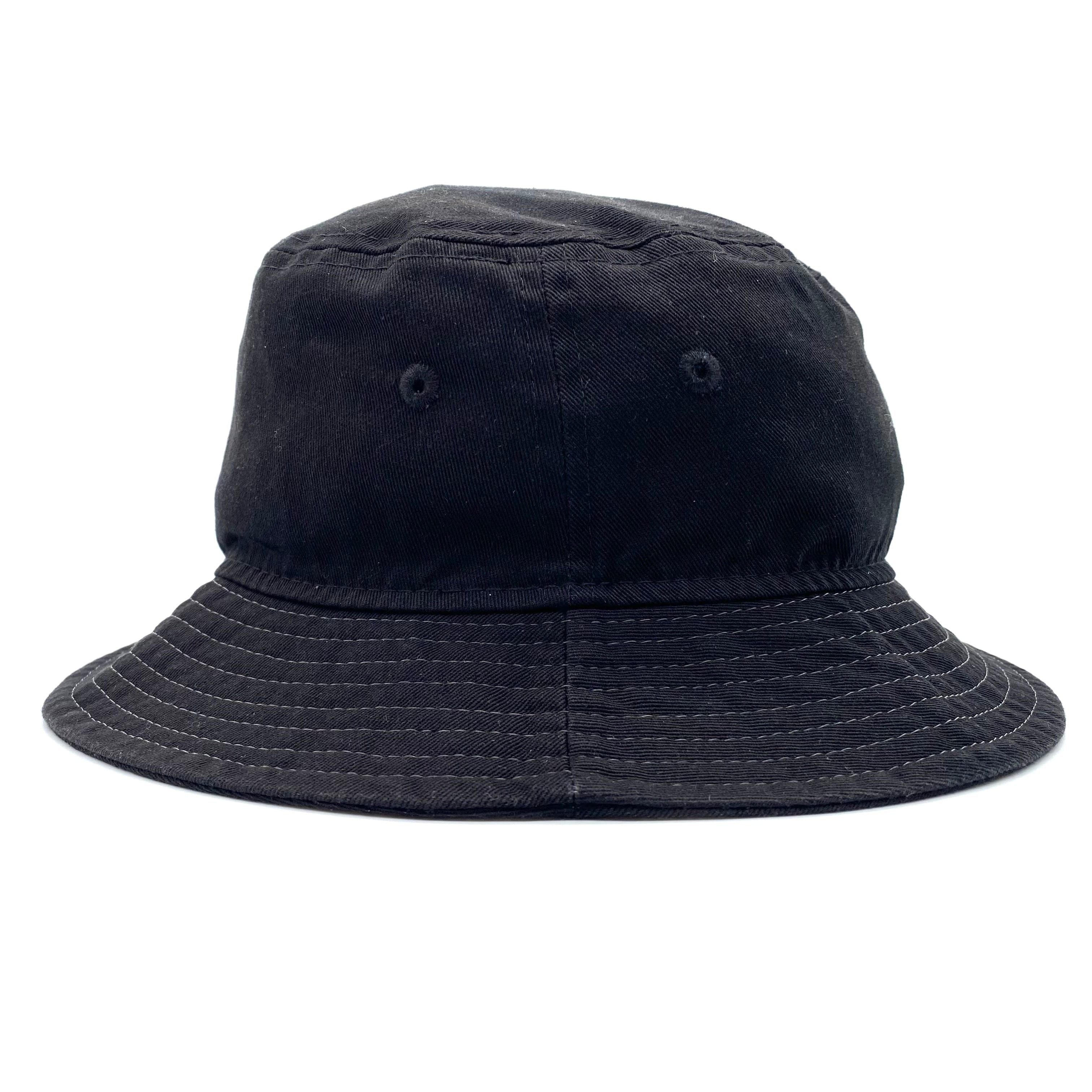 New Era × Yohji Yamamoto Ys Yohji Yamamoto × New Era Bucket Hat Black Size ONE SIZE - 2 Thumbnail