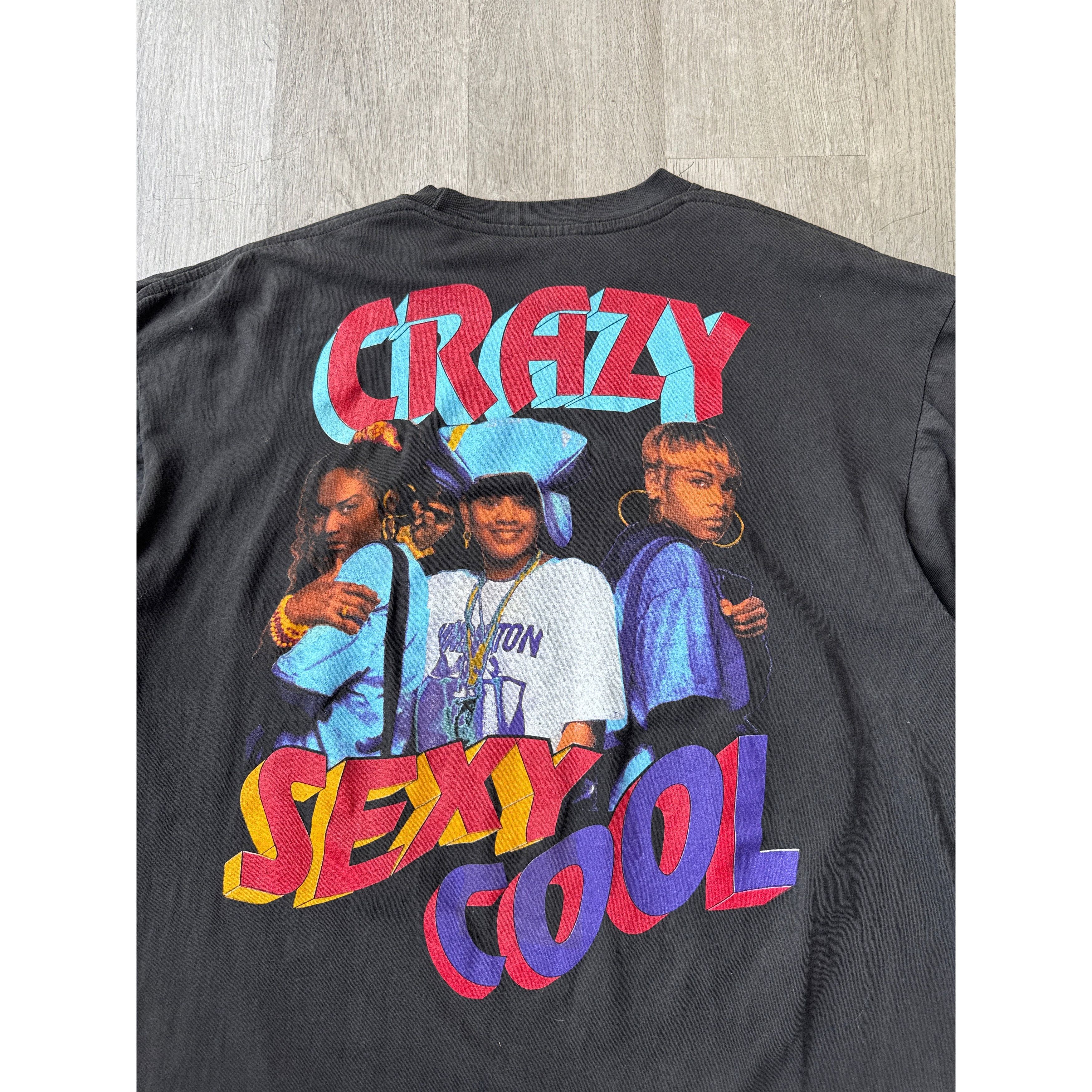 Vintage Vintage 1995 TLC Creep Crazy Sexy Cool Rap Tee Size US XXL / EU 58 / 5 - 7 Thumbnail